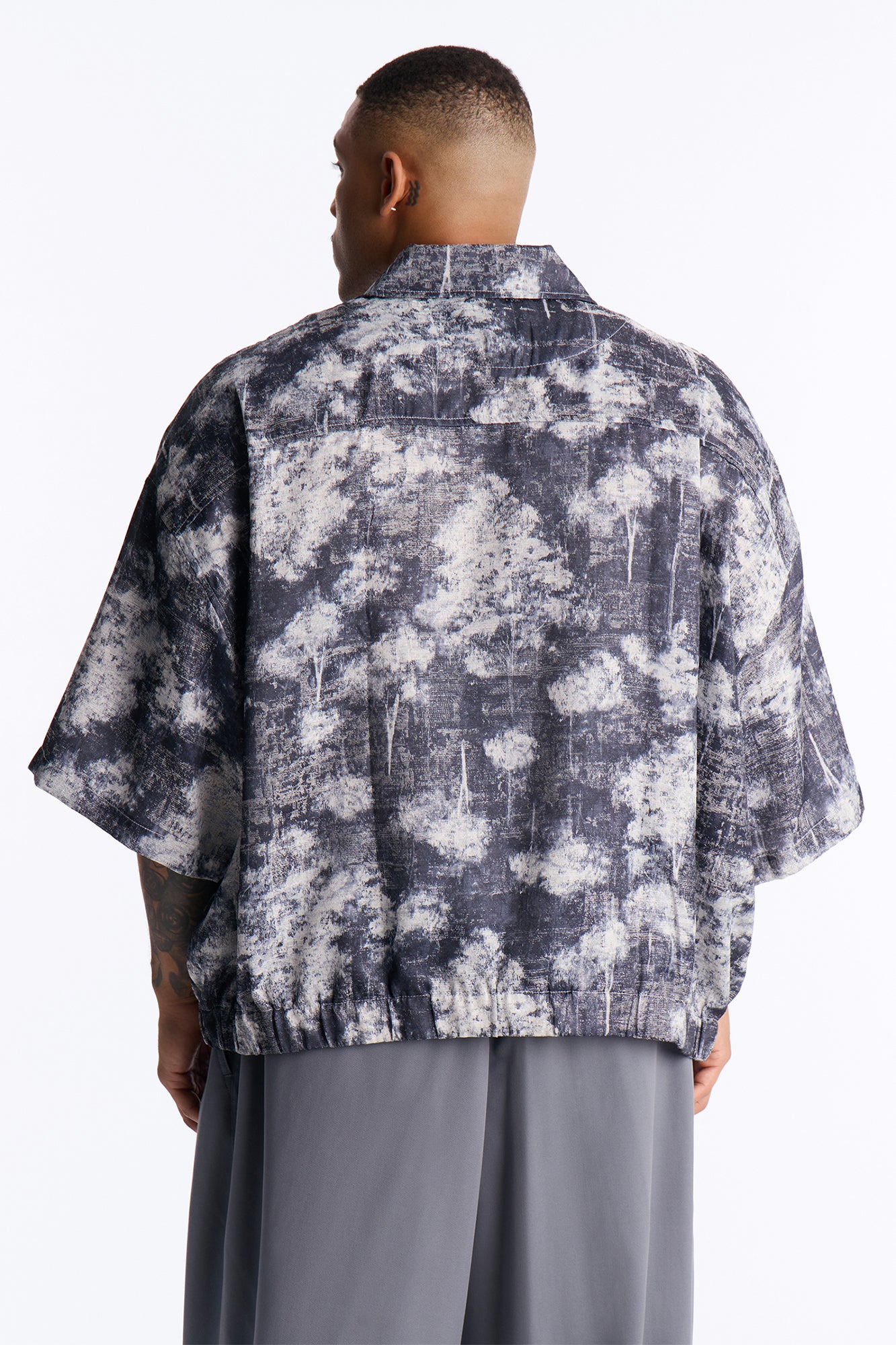 Shadow Grove Johnny Collar Polo - Blue