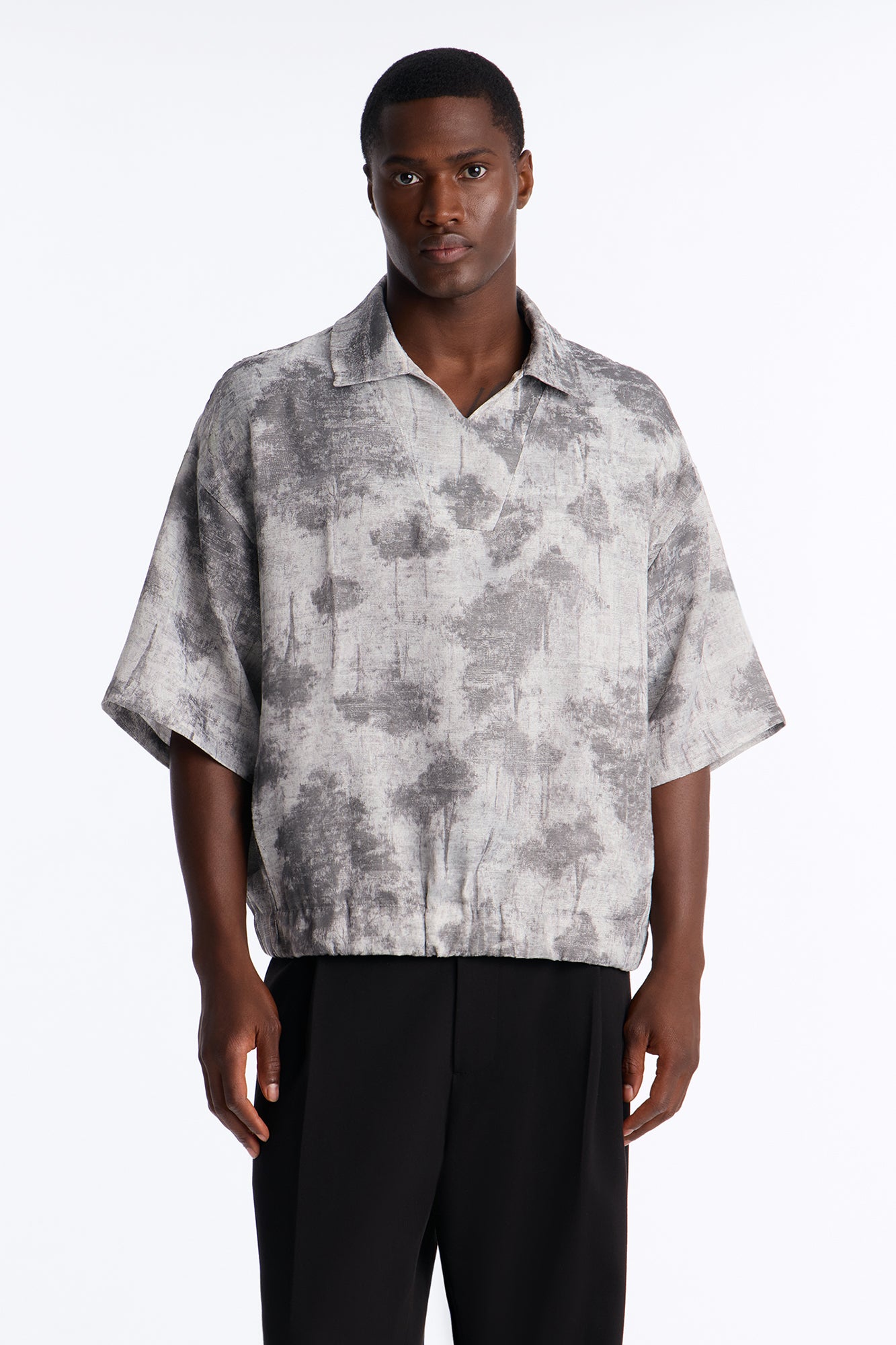 Shadow Grove Johnny Collar Polo - Brown