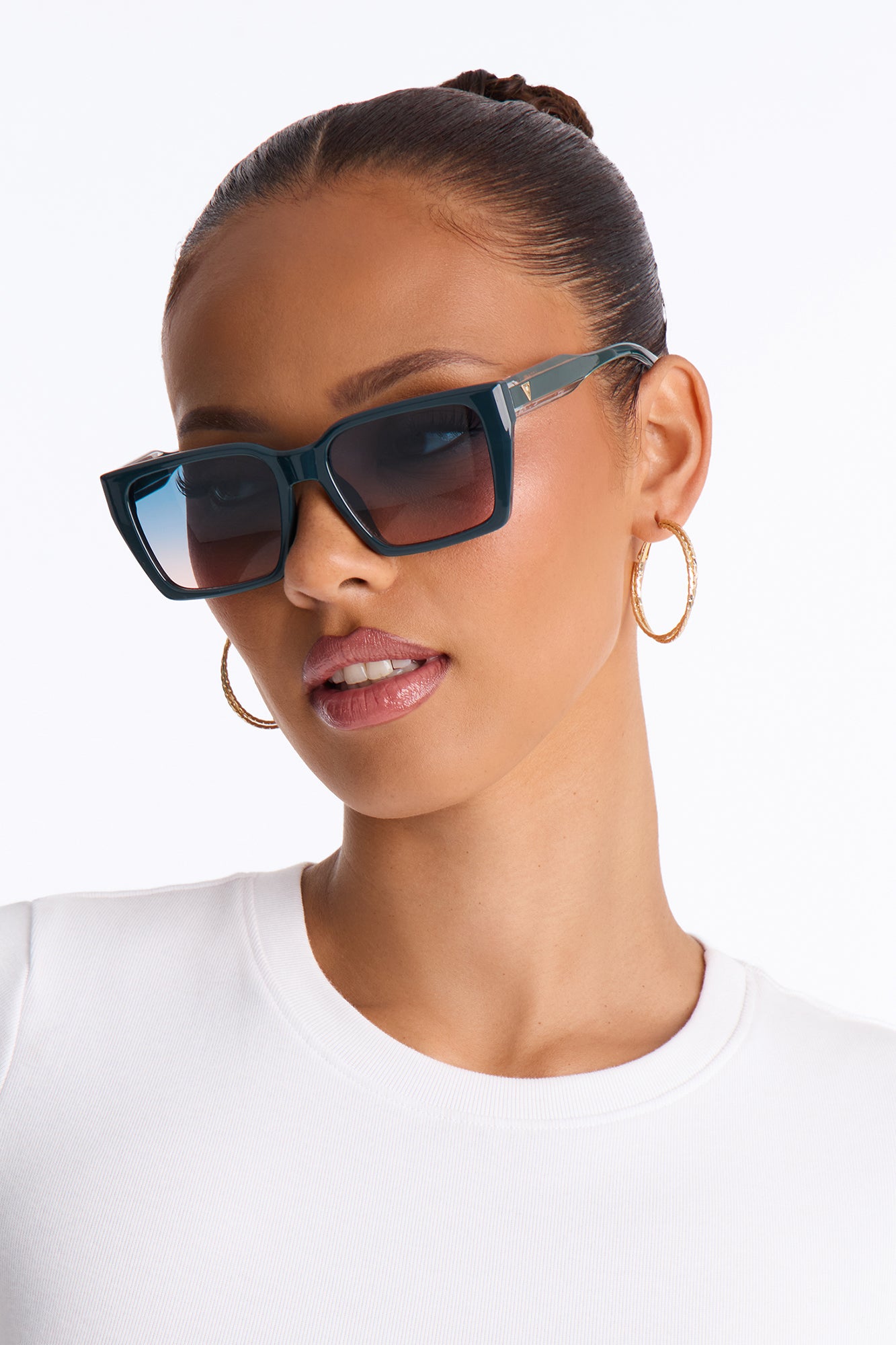 Pretty Chaos Sunglasses - Teal