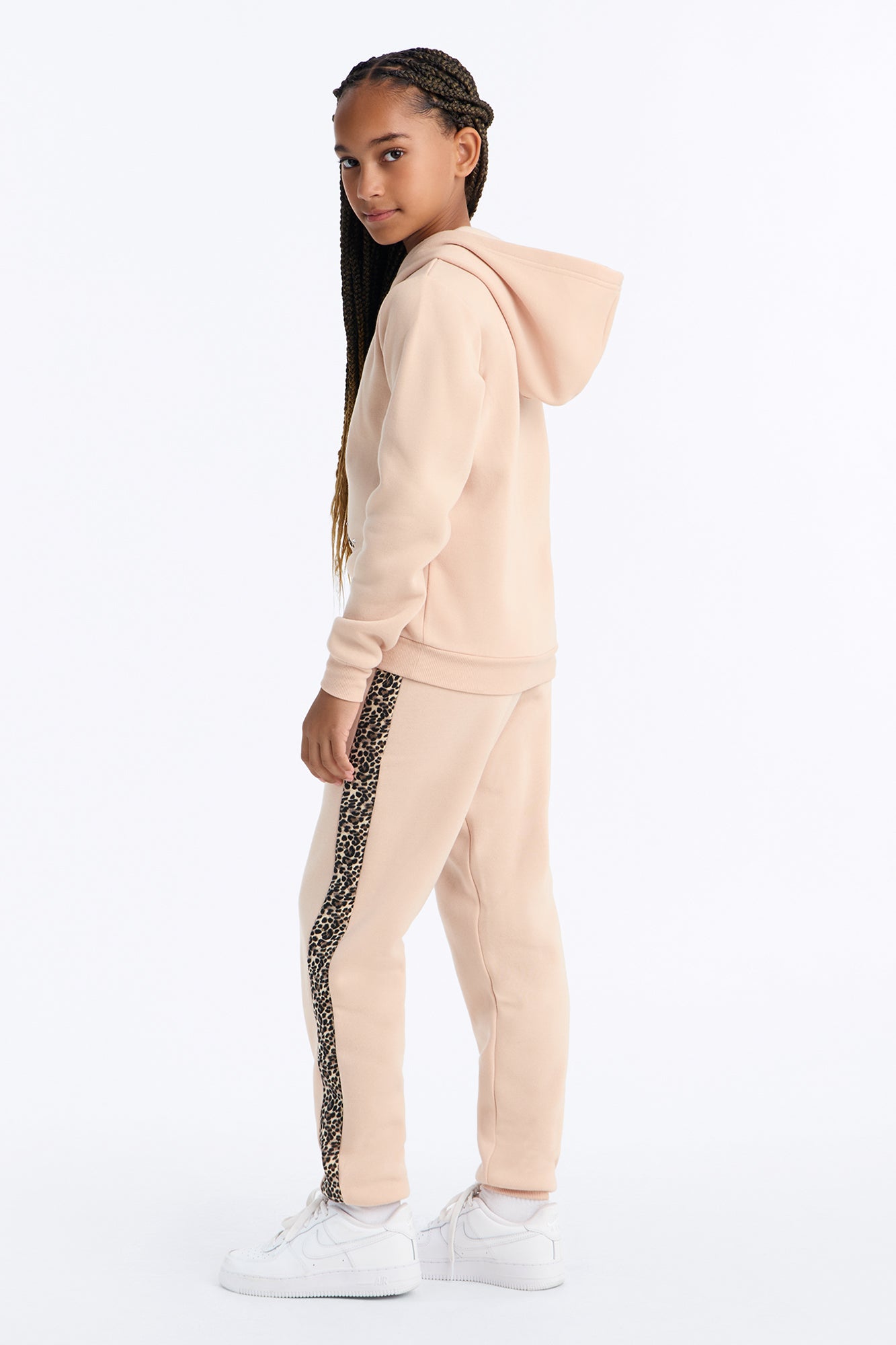 Mini Born To Be A Star Jogger Pant Set - Sand