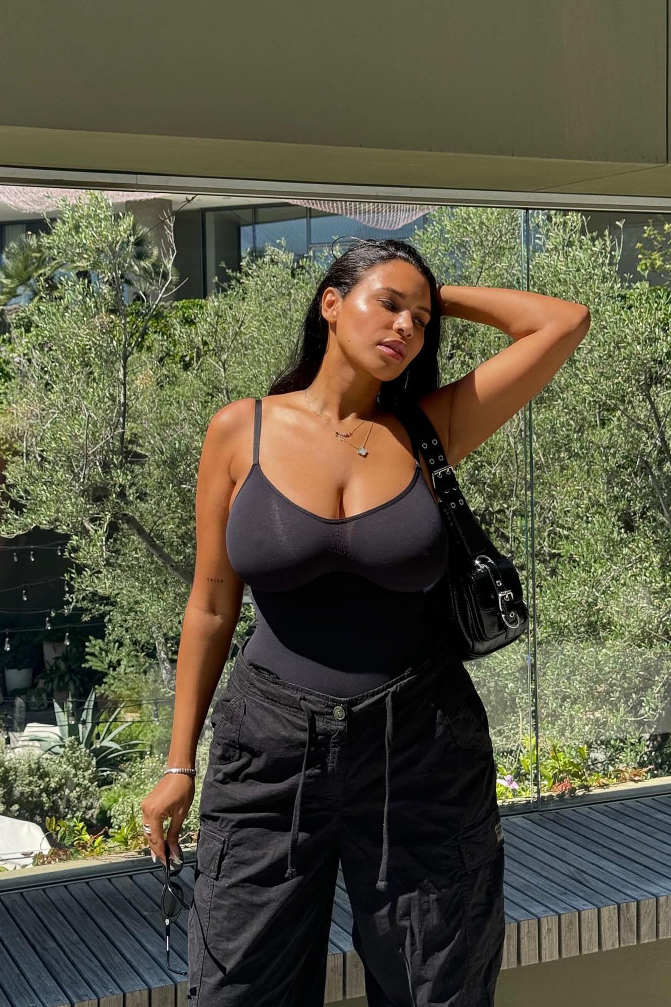 Snatched Body Shapewear Bodysuit - Black