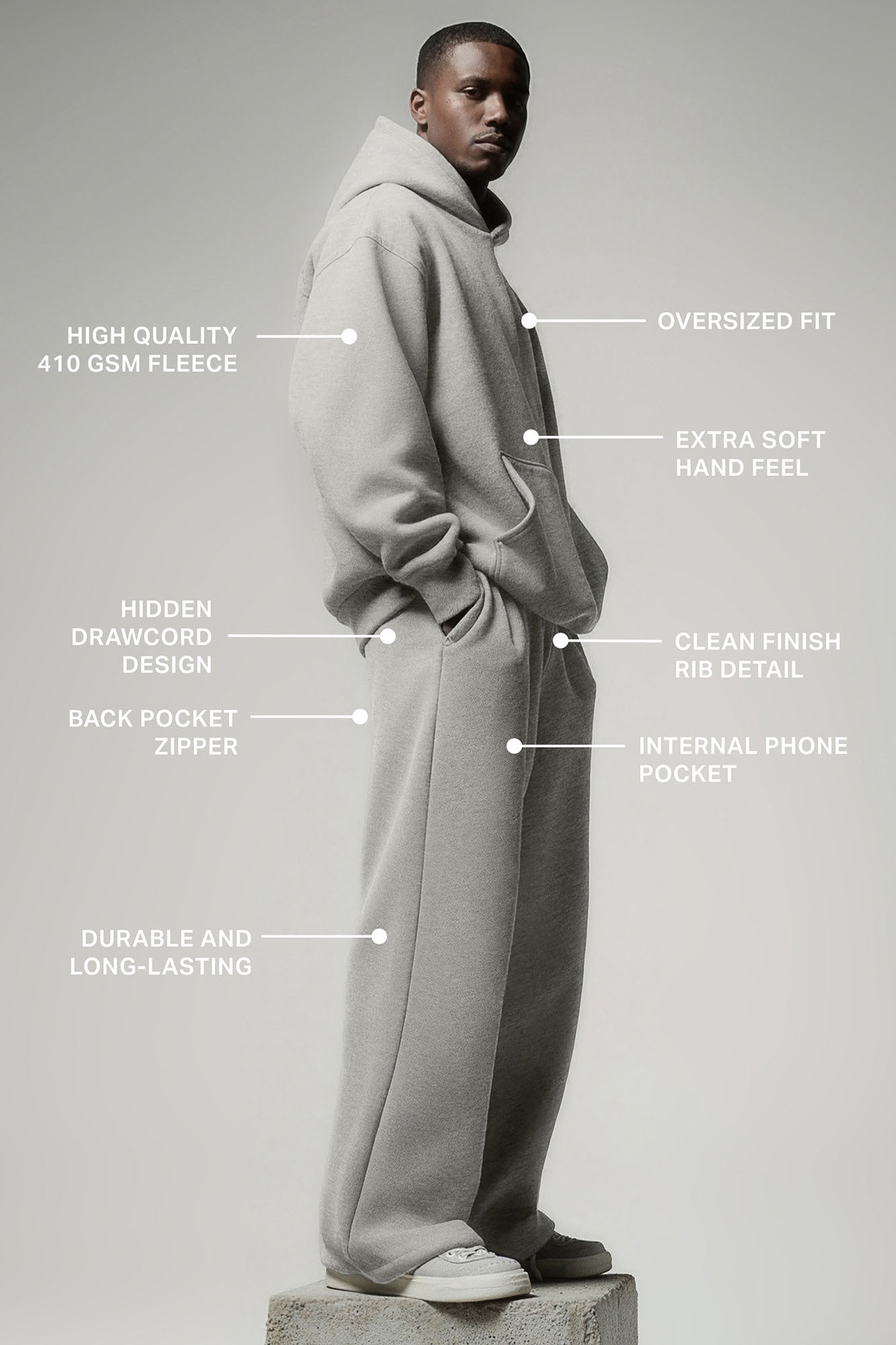410 Baggy Sweatpants - Sand
