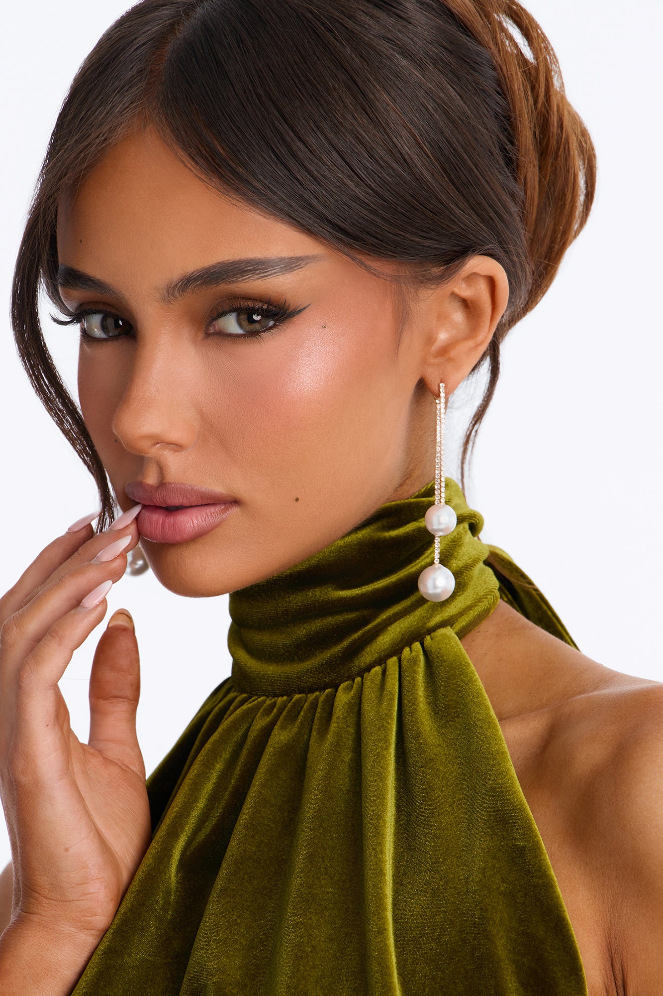 See Me Tonight Drop Earrings - Gold