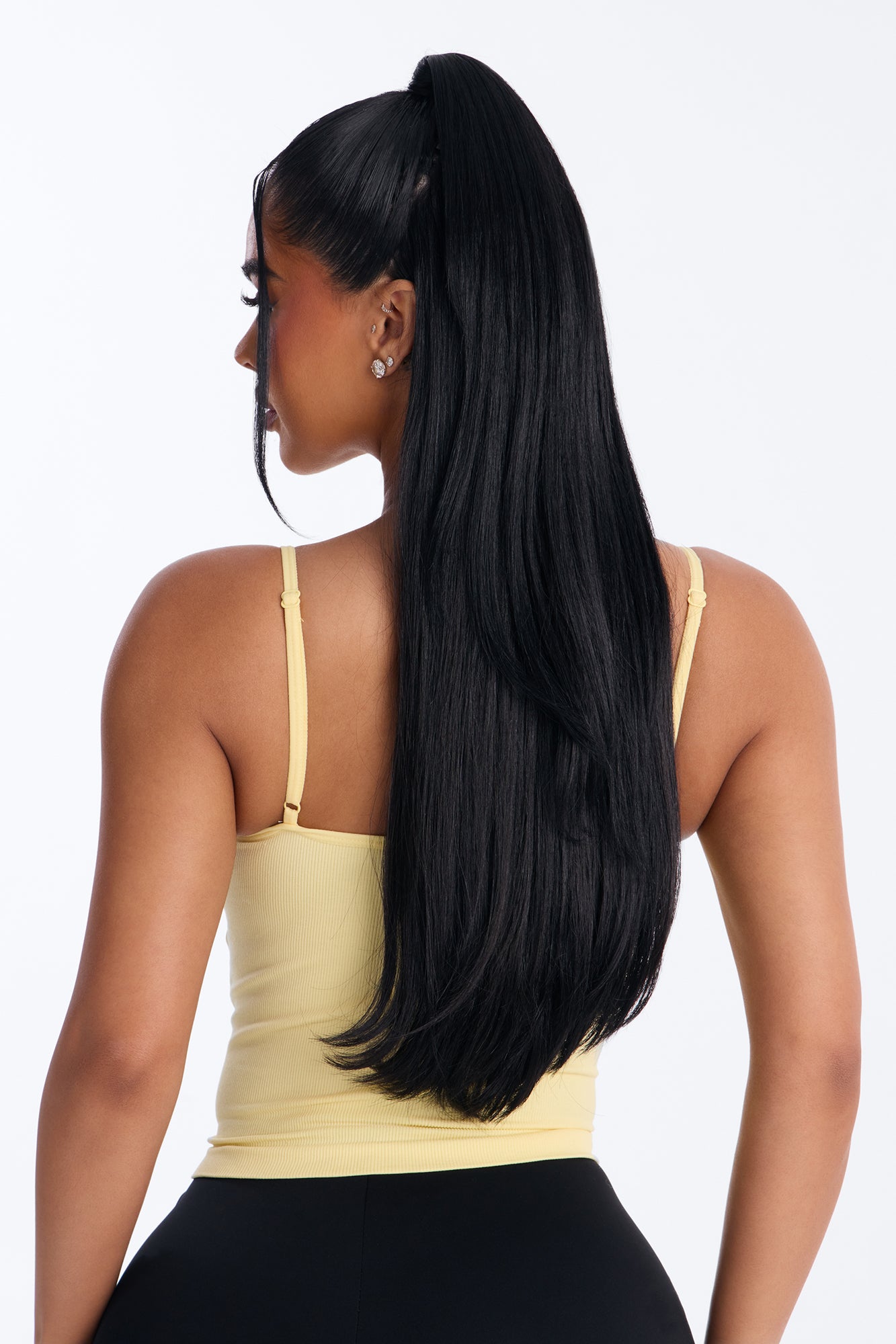 Comfy And Sweet Ribbed Cami Top - Yellow