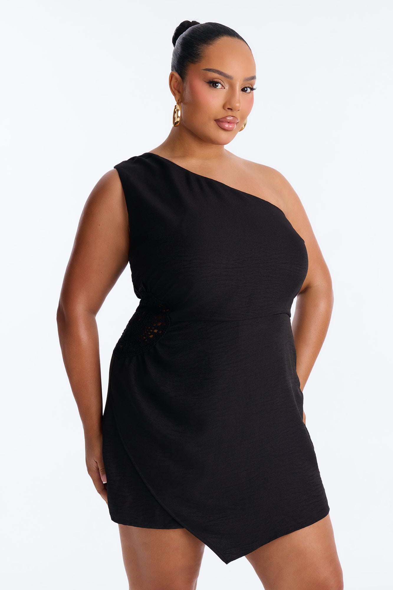 Seaside Linen Romper - Black