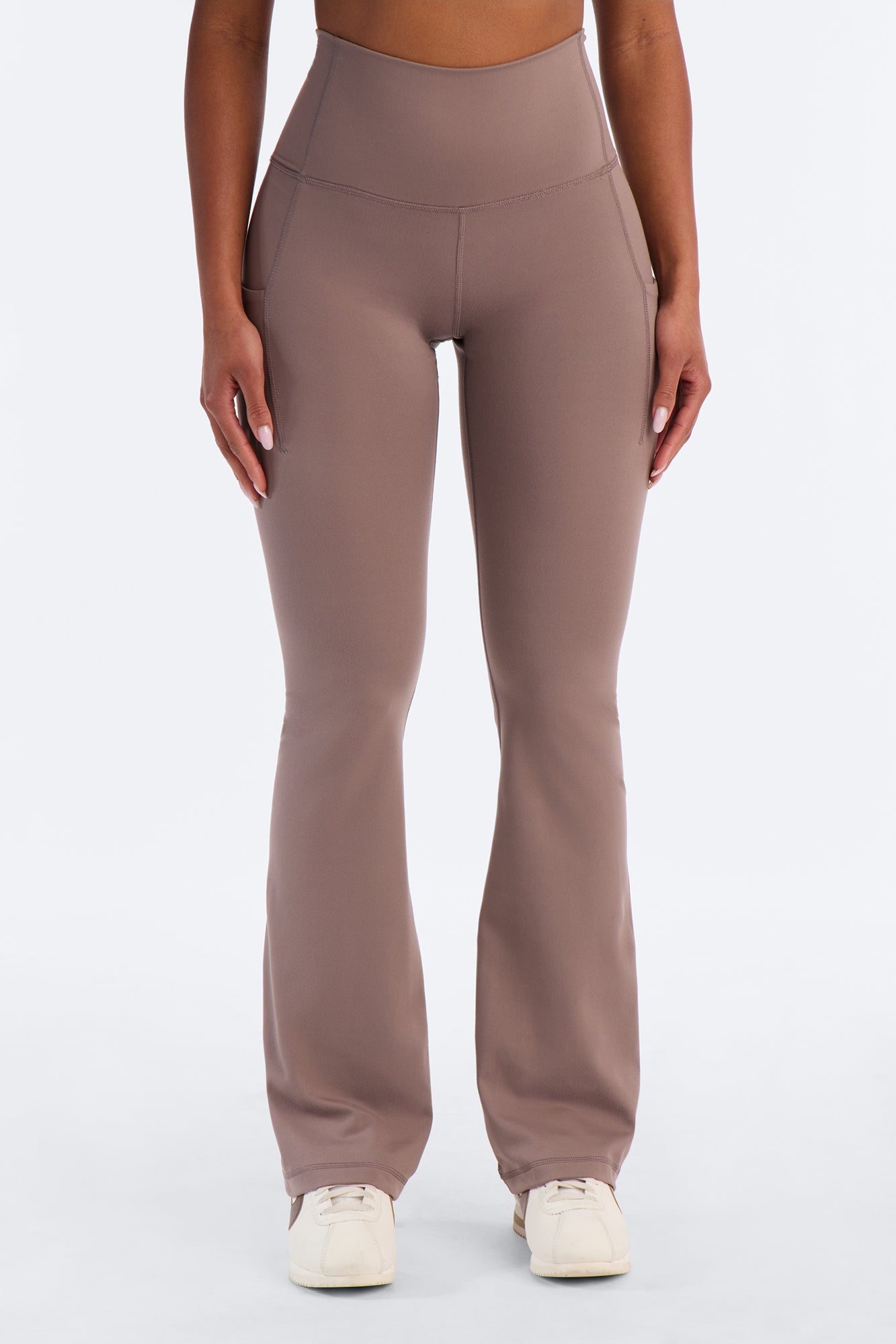 Myla Tricot Lounge Flare Pant - Stone