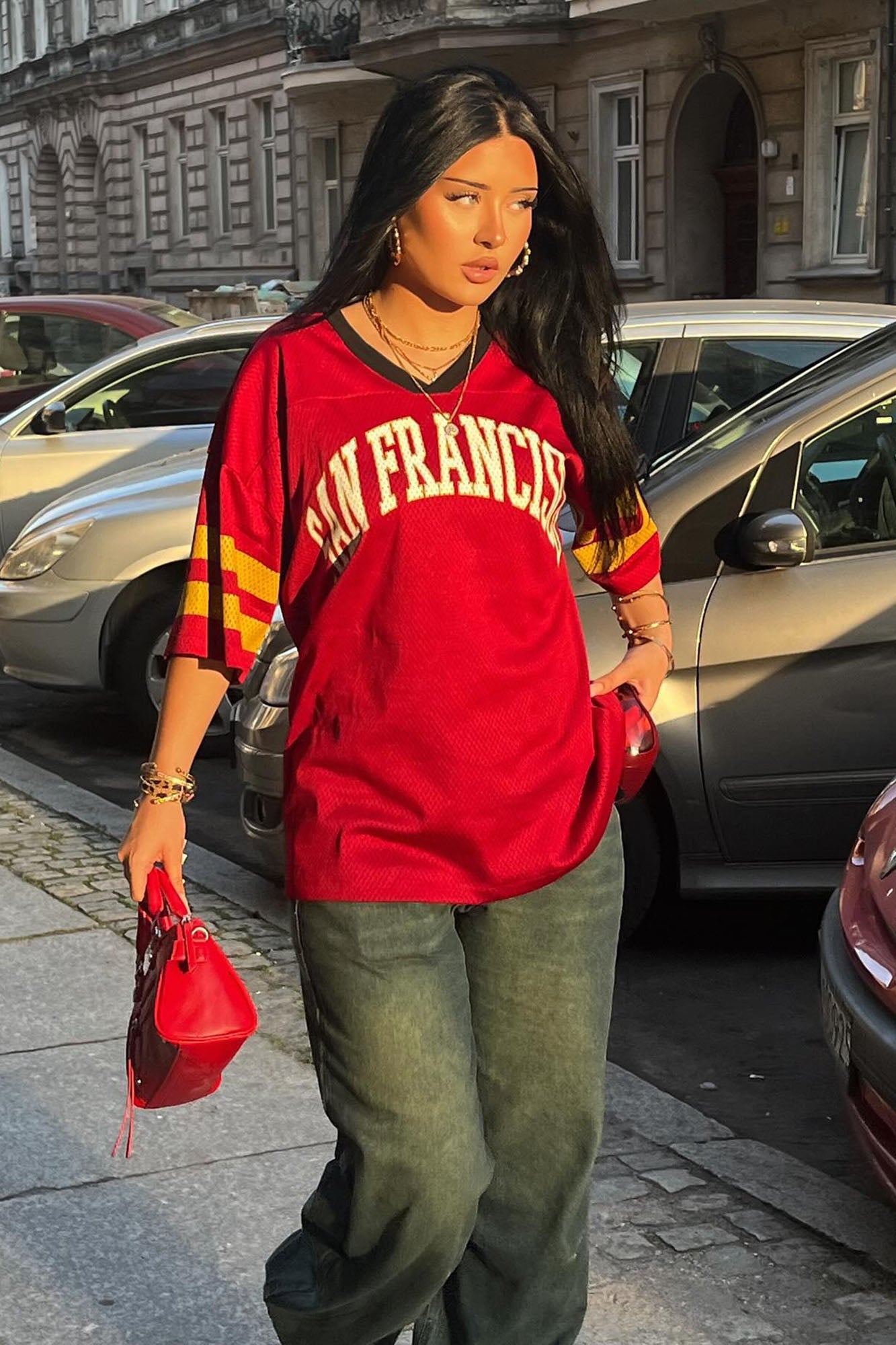 San Francisco Jersey - Burgundy
