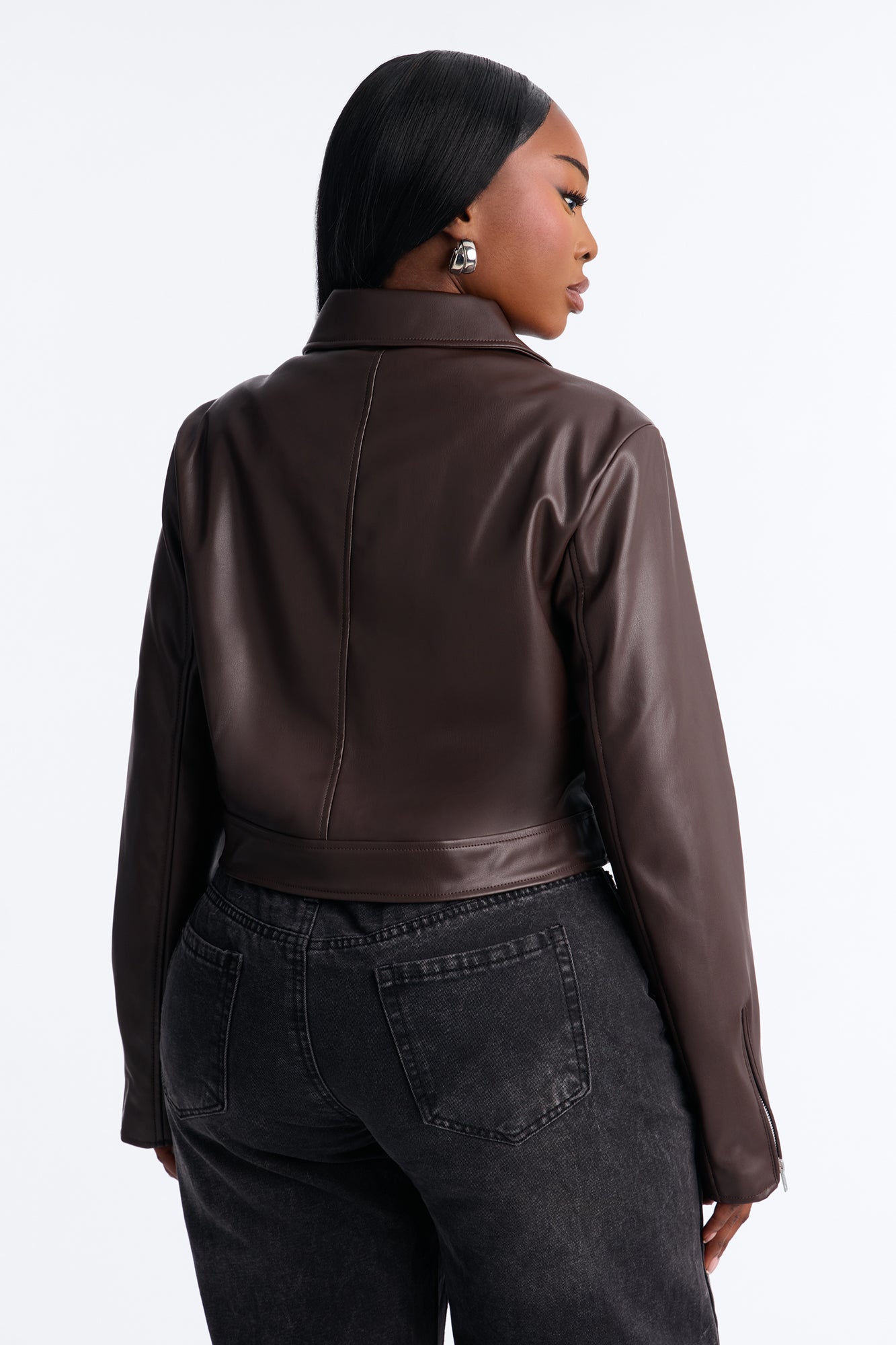 In Control Moto Jacket - Dark Brown