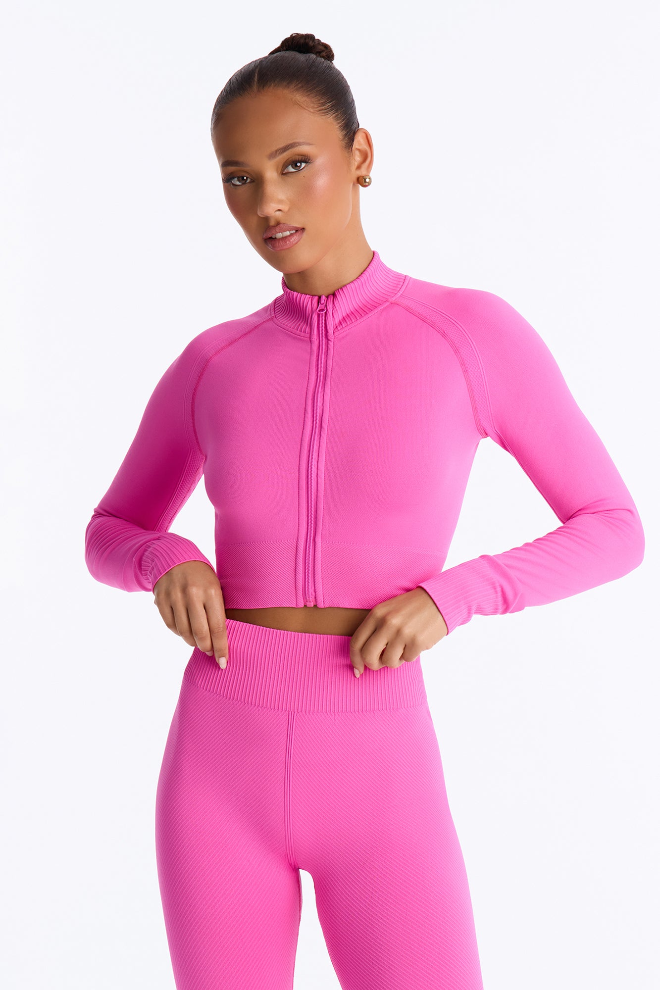 Kalani Seamless Pant Set - Pink