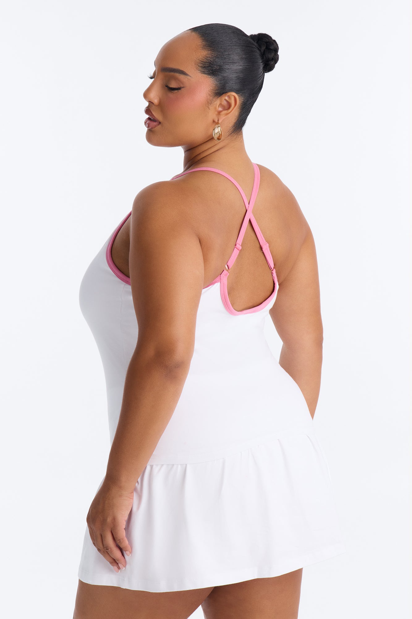PINK London Sporty Tank Top - White