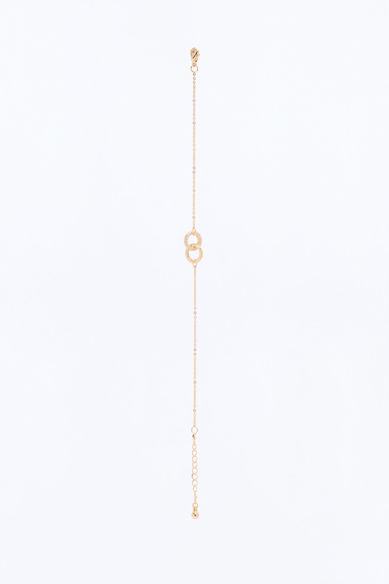 Cubic Zirconia Always And Forever Bracelet - Gold