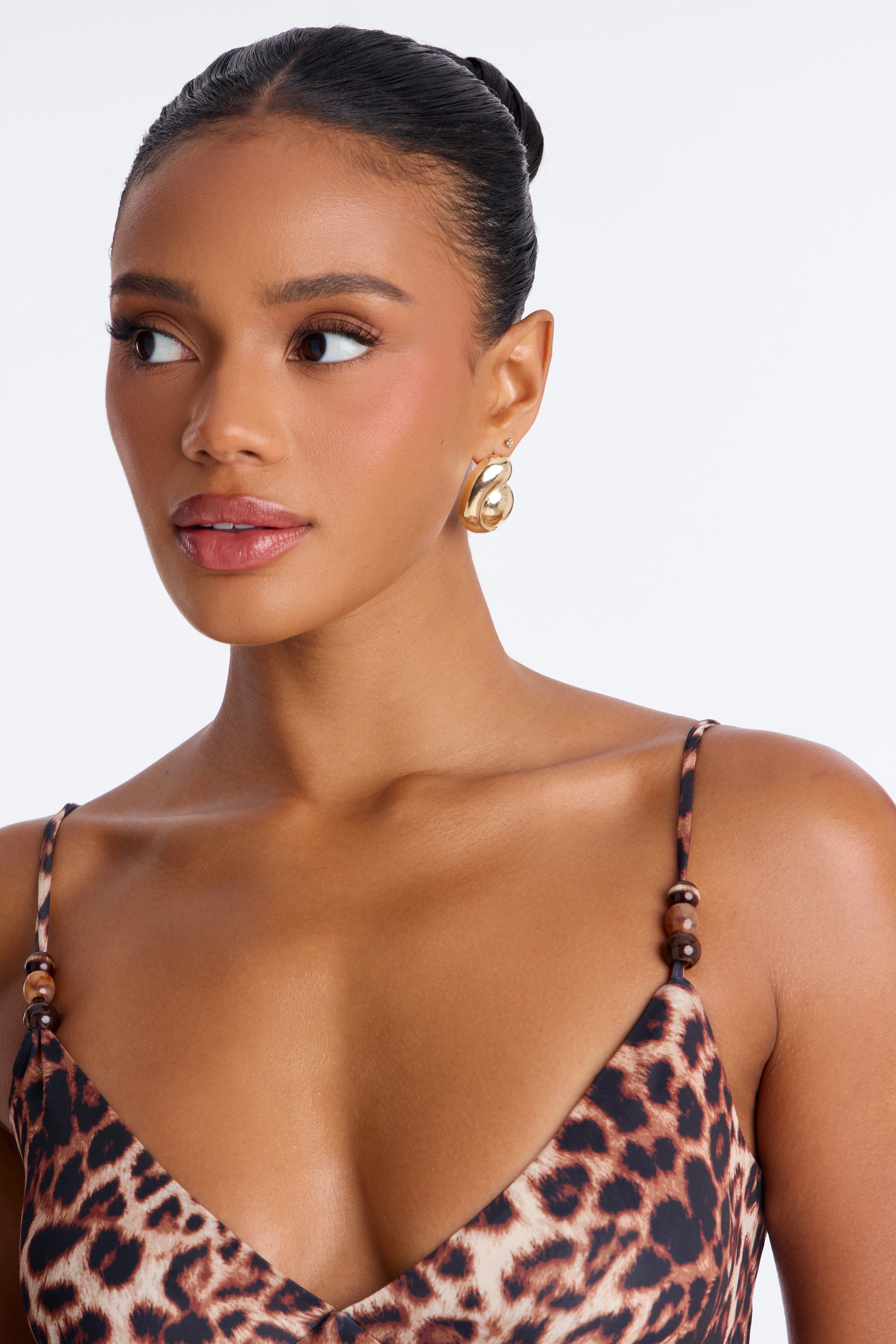 Always On My Mind Stud Earrings - Gold