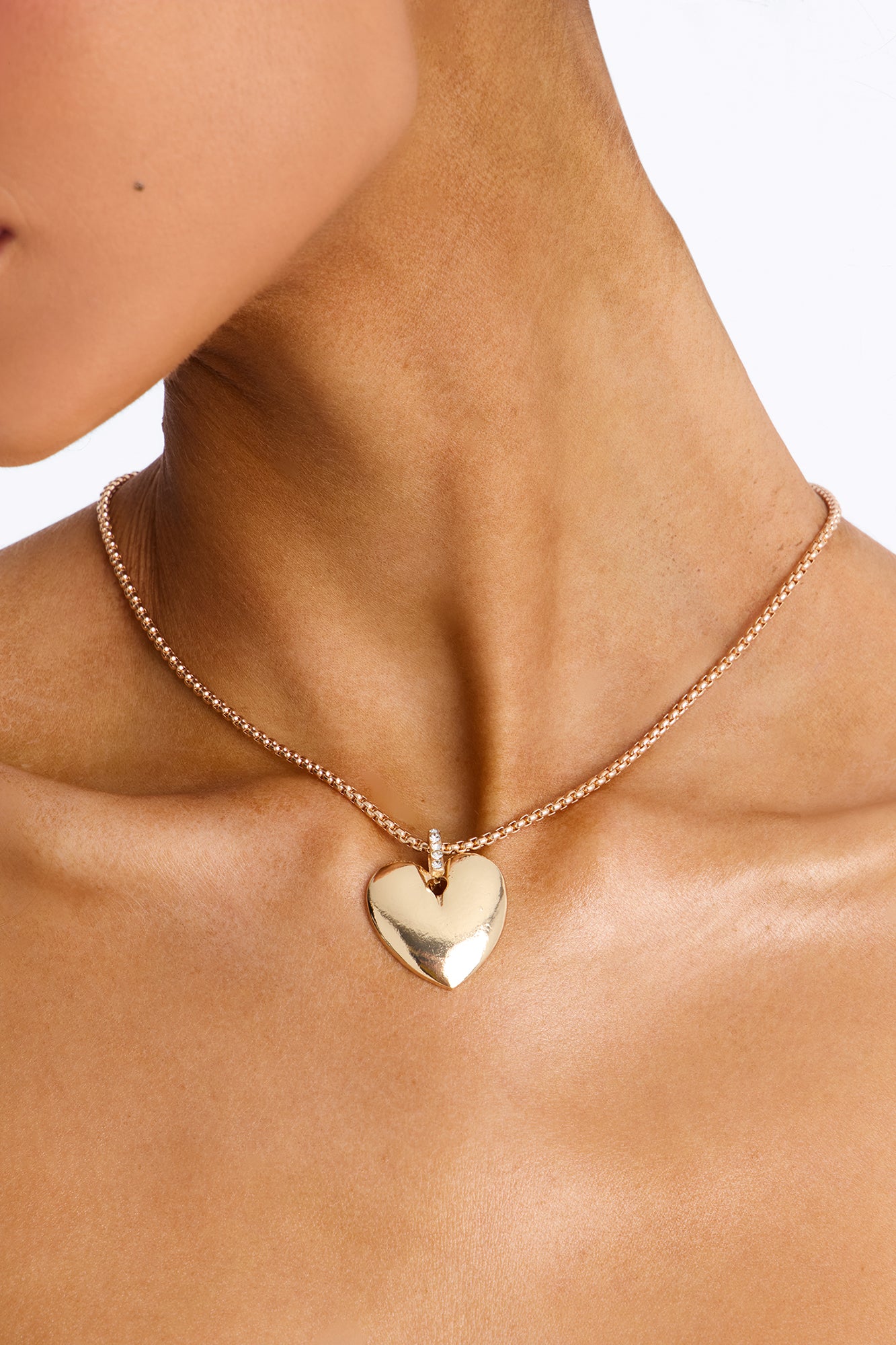 Cupids Favorite Necklace - Gold