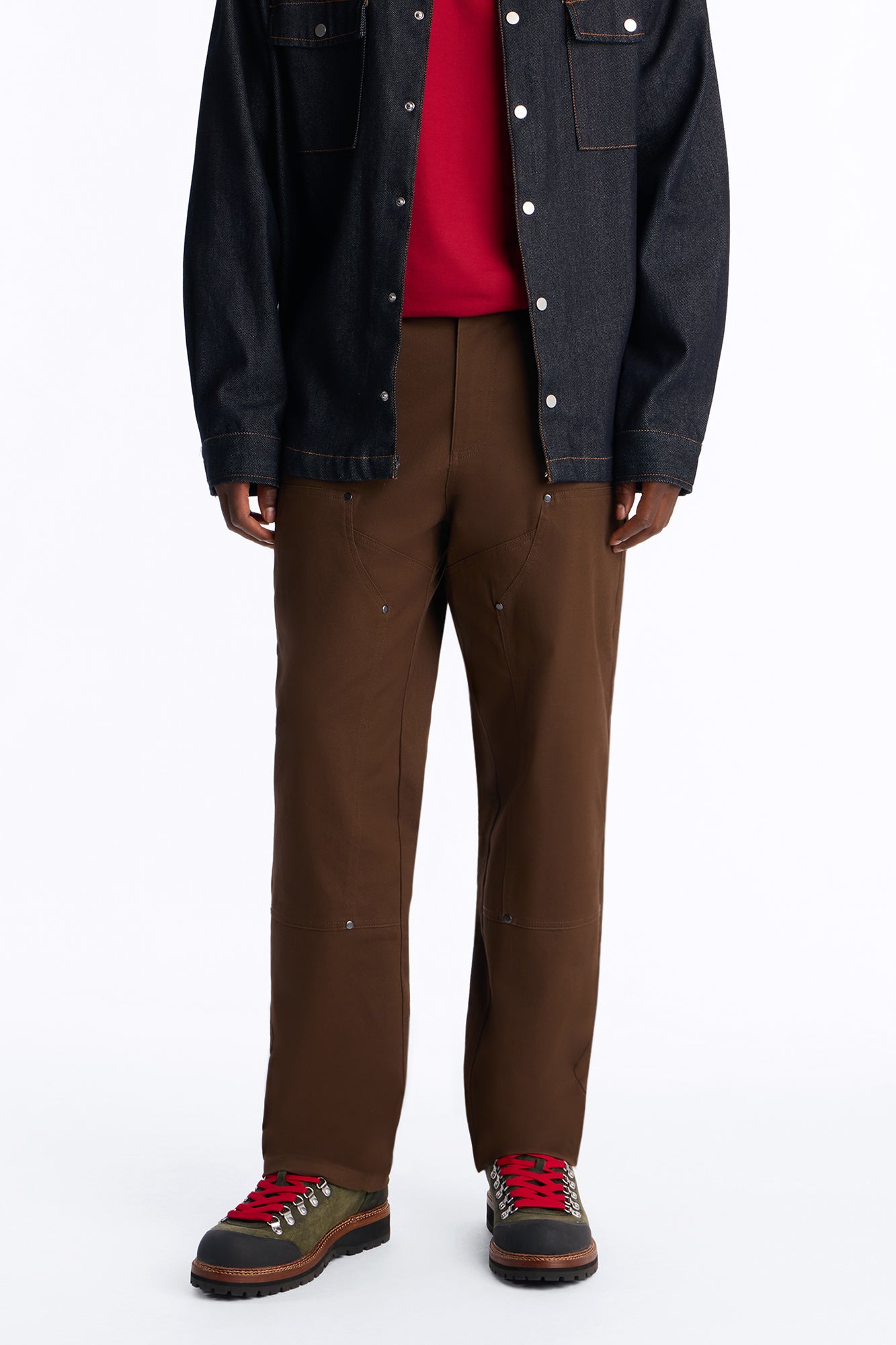 Summer League Straight Carpenter Pants - Brown