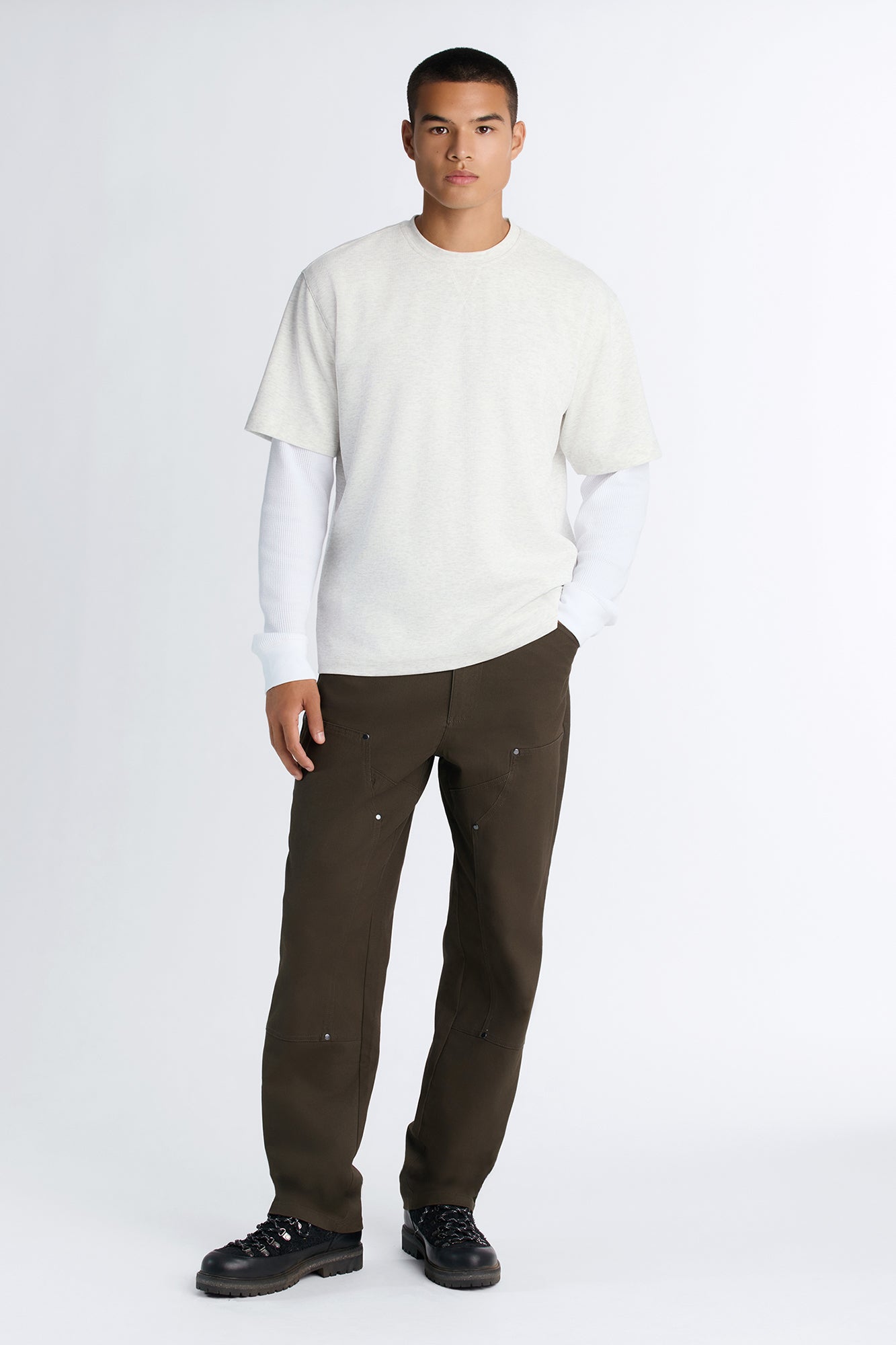 Summer League Straight Carpenter Pants - Olive