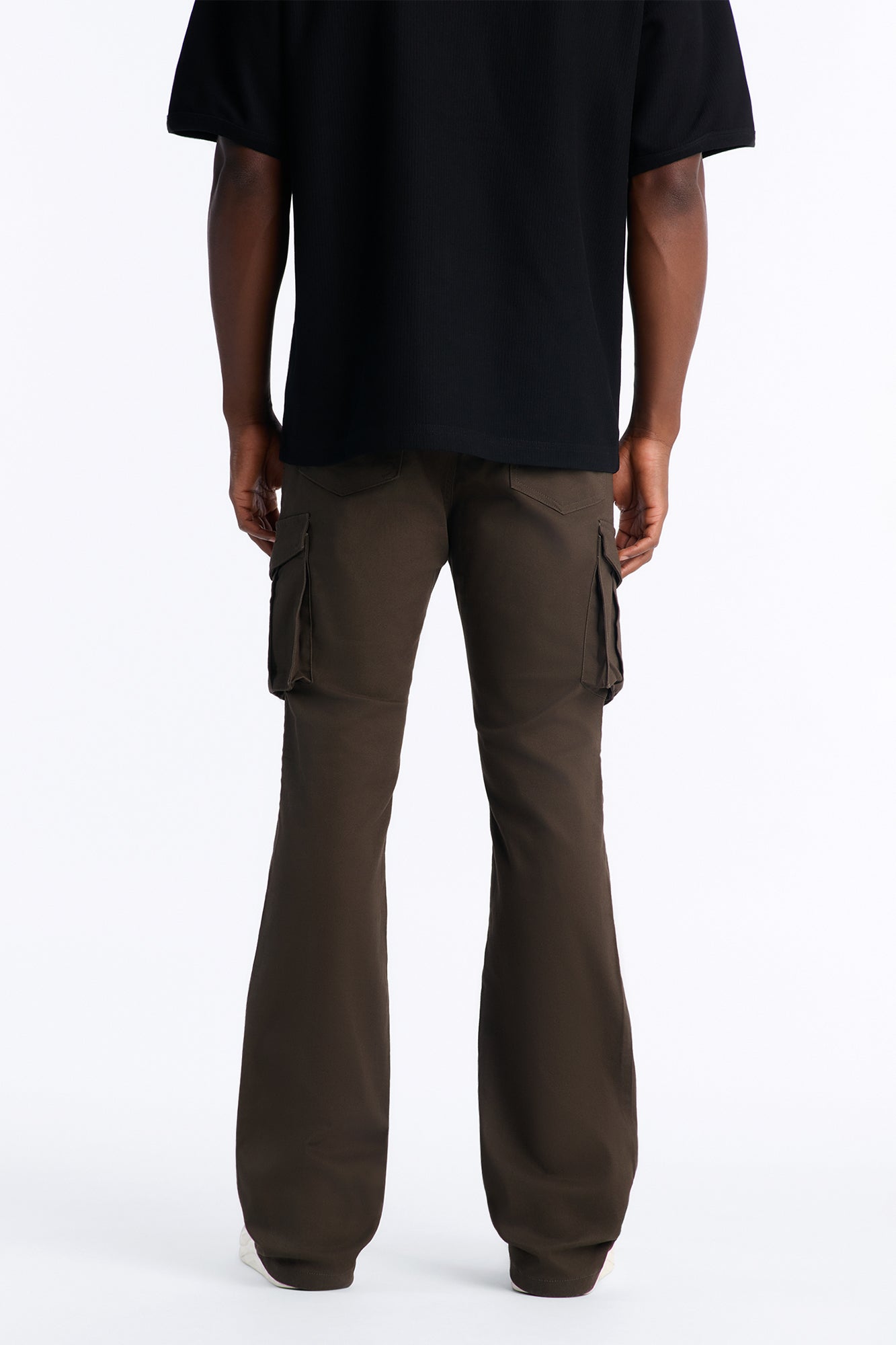 Summer Games Stacked Skinny Flare - Olive