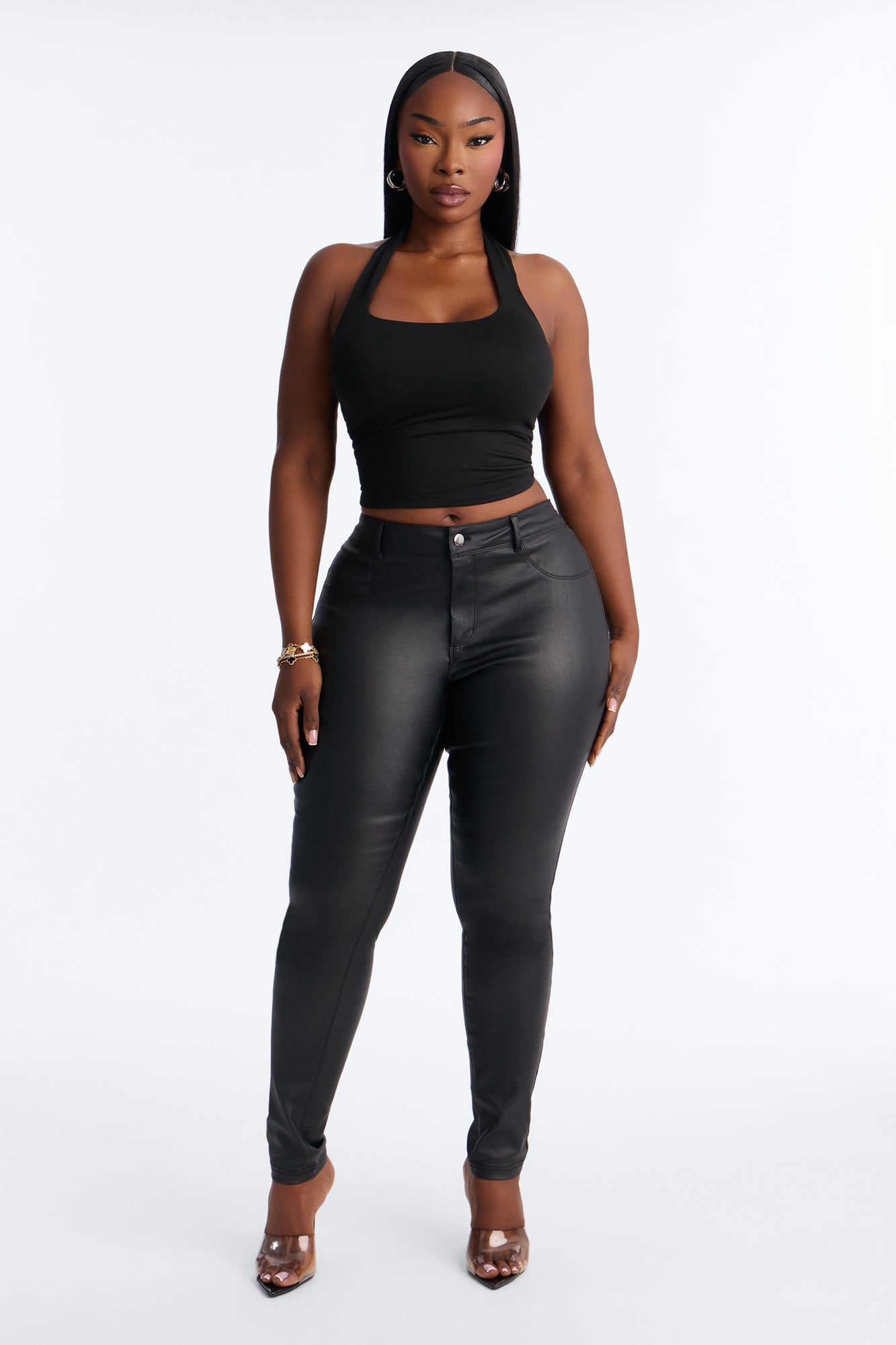 Sammie Low Rise Pants - Black