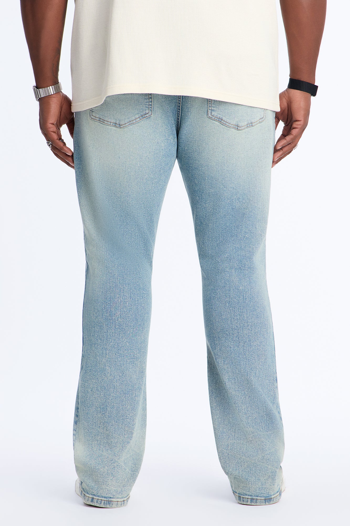 Essential Stacked Skinny Flare Stretch Jean - Vintage Wash