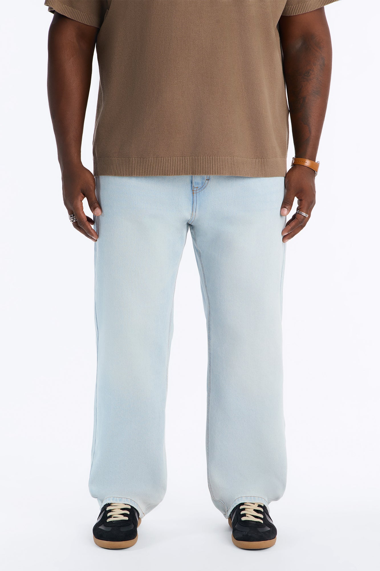 Essential Straight Rigid Jean - Light Wash