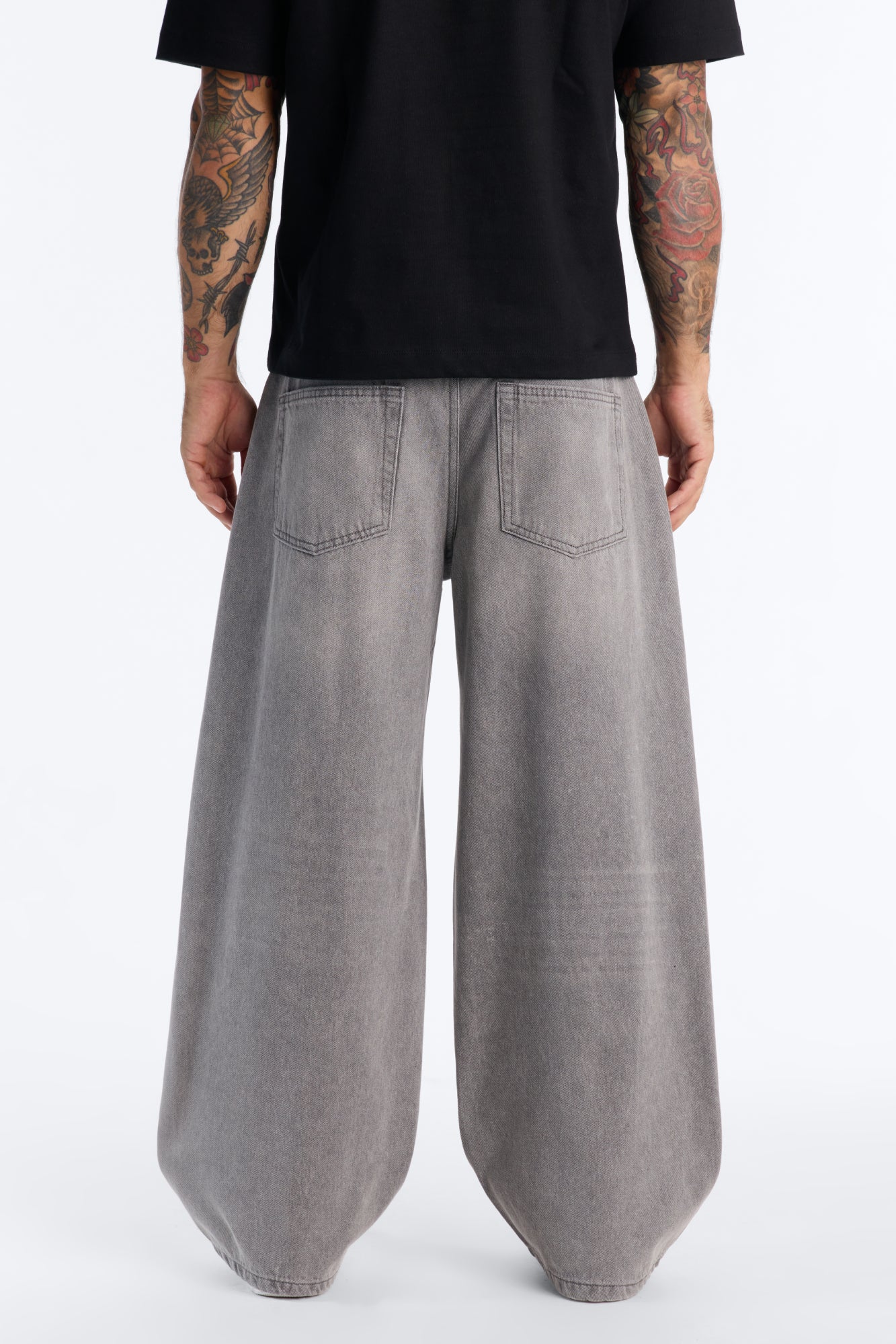 Essential Baggy Rigid Jean - Dark Grey