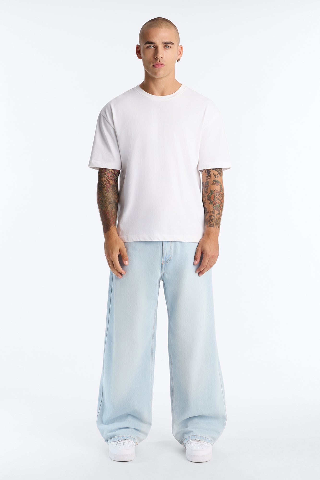 Essential Baggy Rigid Jean - Light Wash