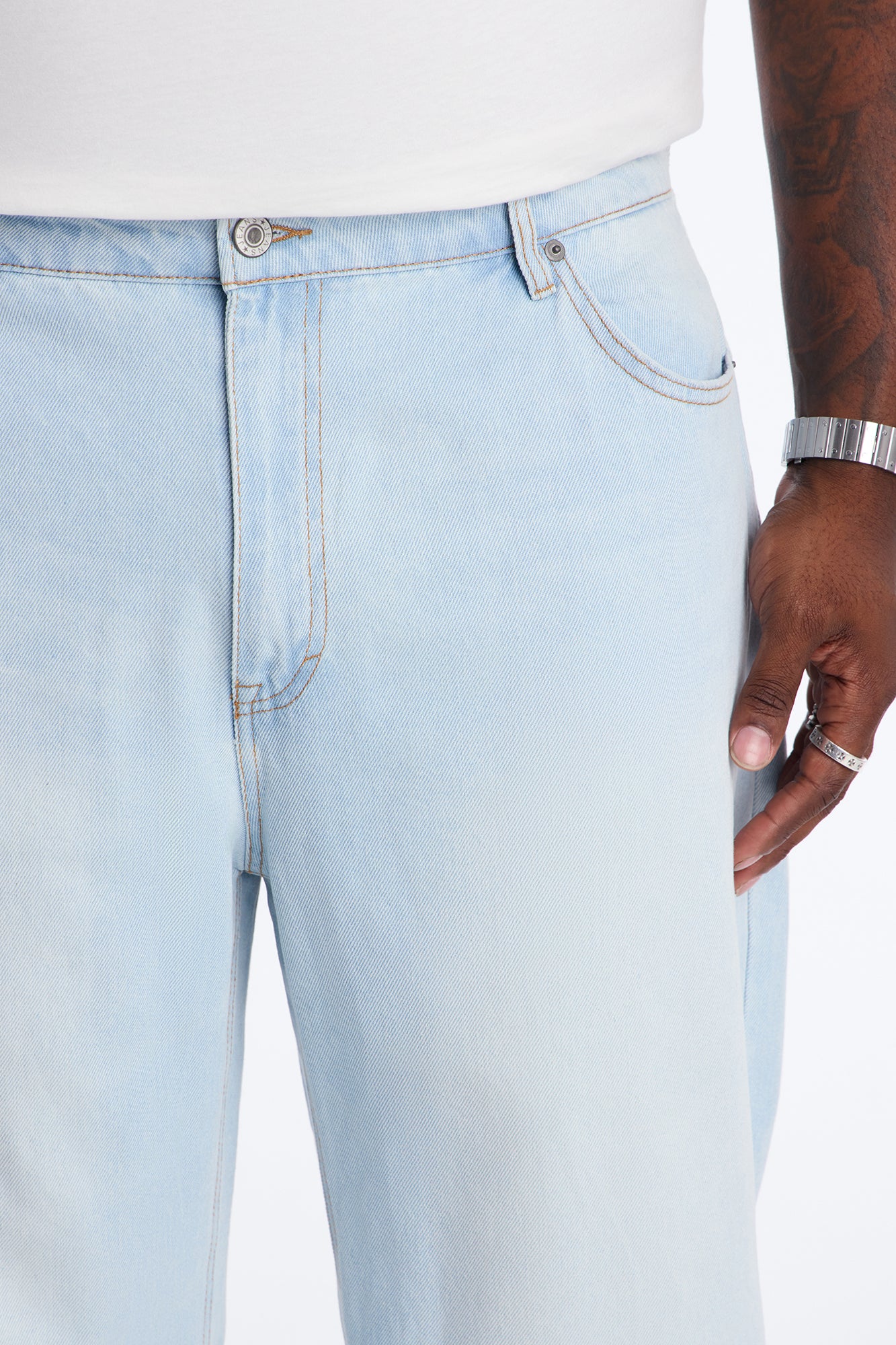 Essential Baggy Rigid Jean - Light Wash
