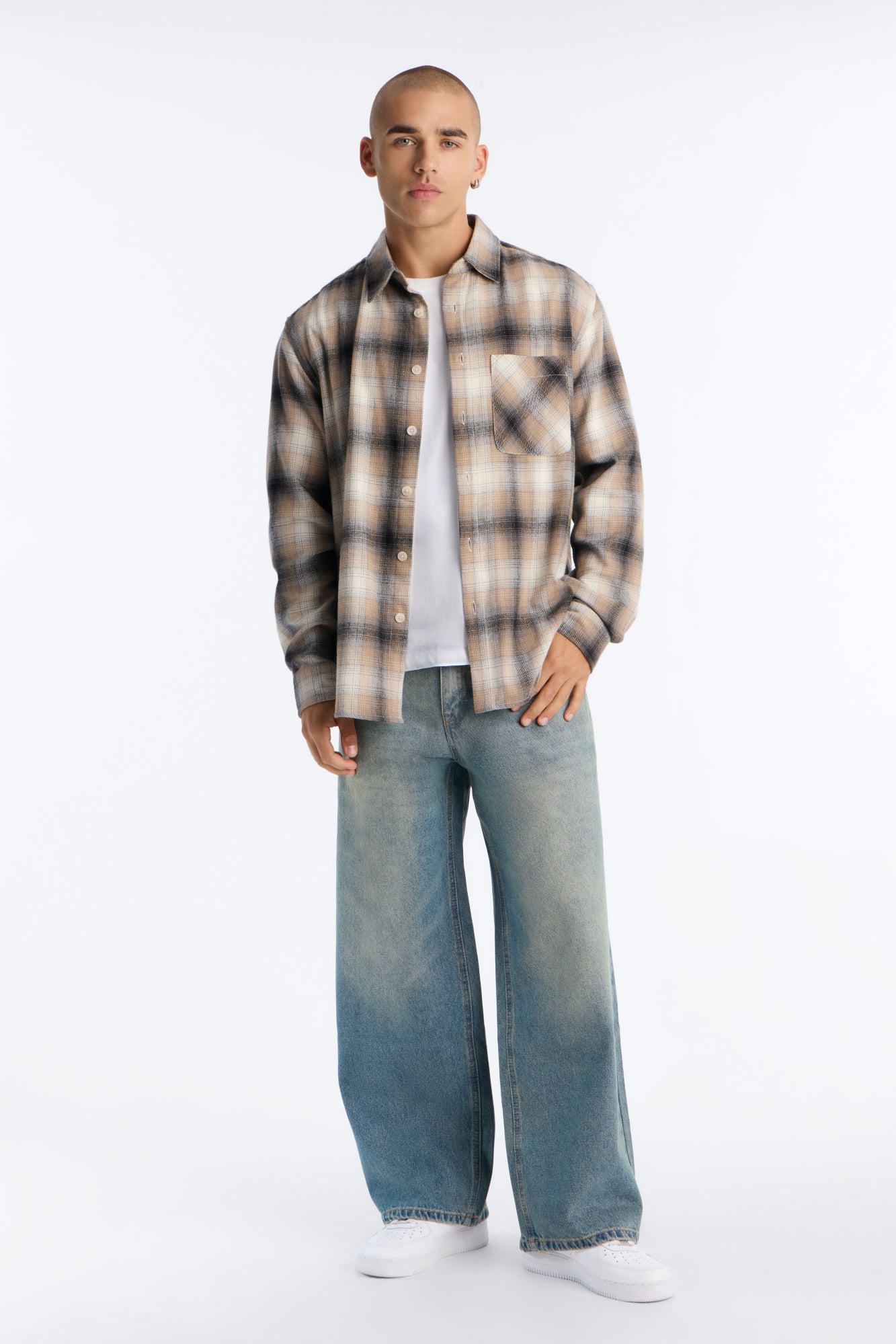 Essential Baggy Rigid Jean - Vintage Blue Wash