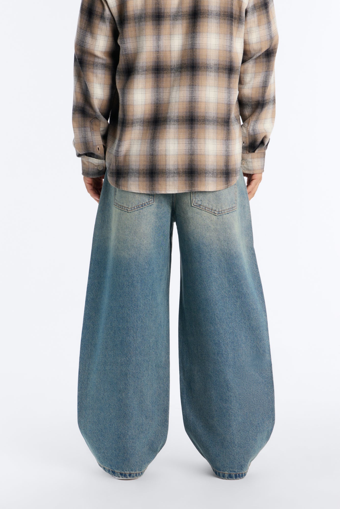 Essential Baggy Rigid Jean - Vintage Blue Wash