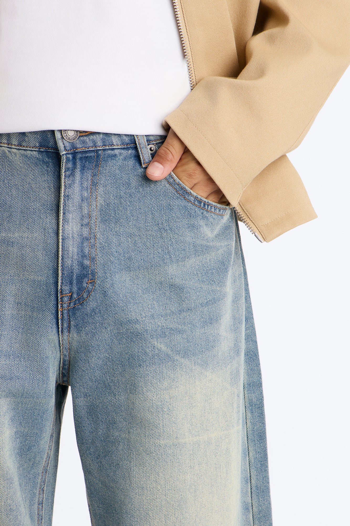 Essential Baggy Rigid Jean - Vintage Wash