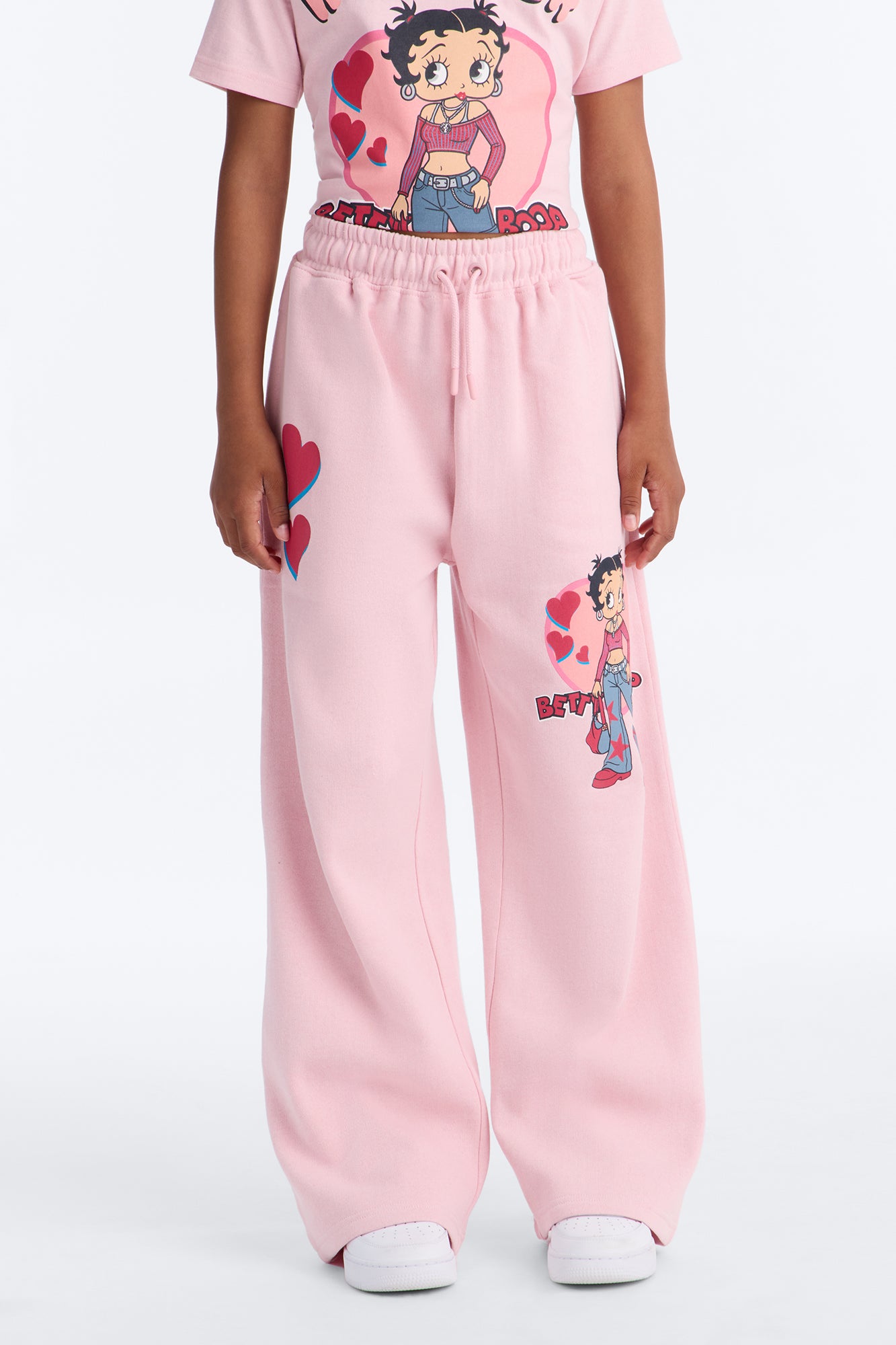 Mini Betty Boop No Filter Pants - Pink