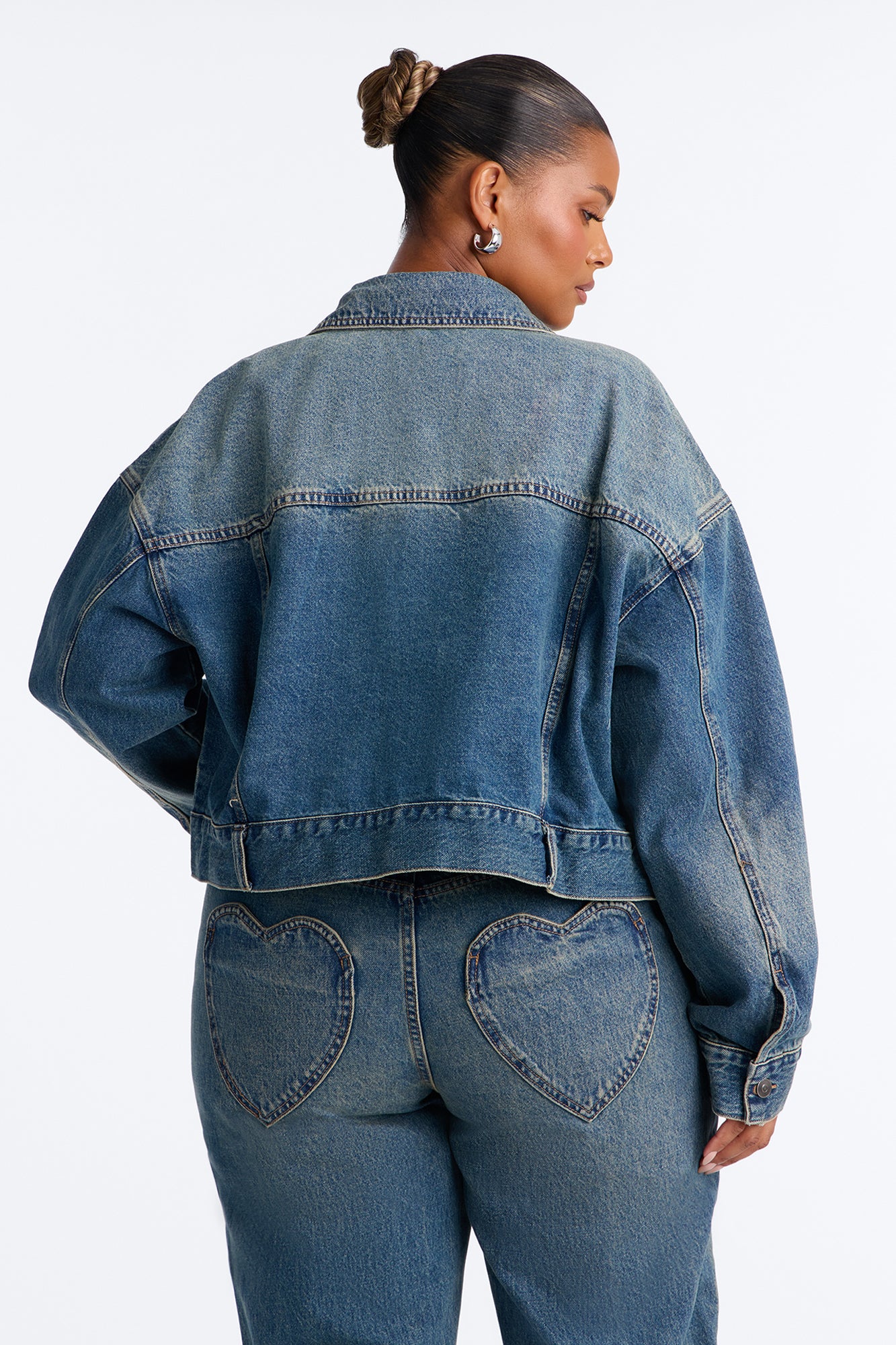 Match Made In Heaven Denim Jacket - Dark Wash