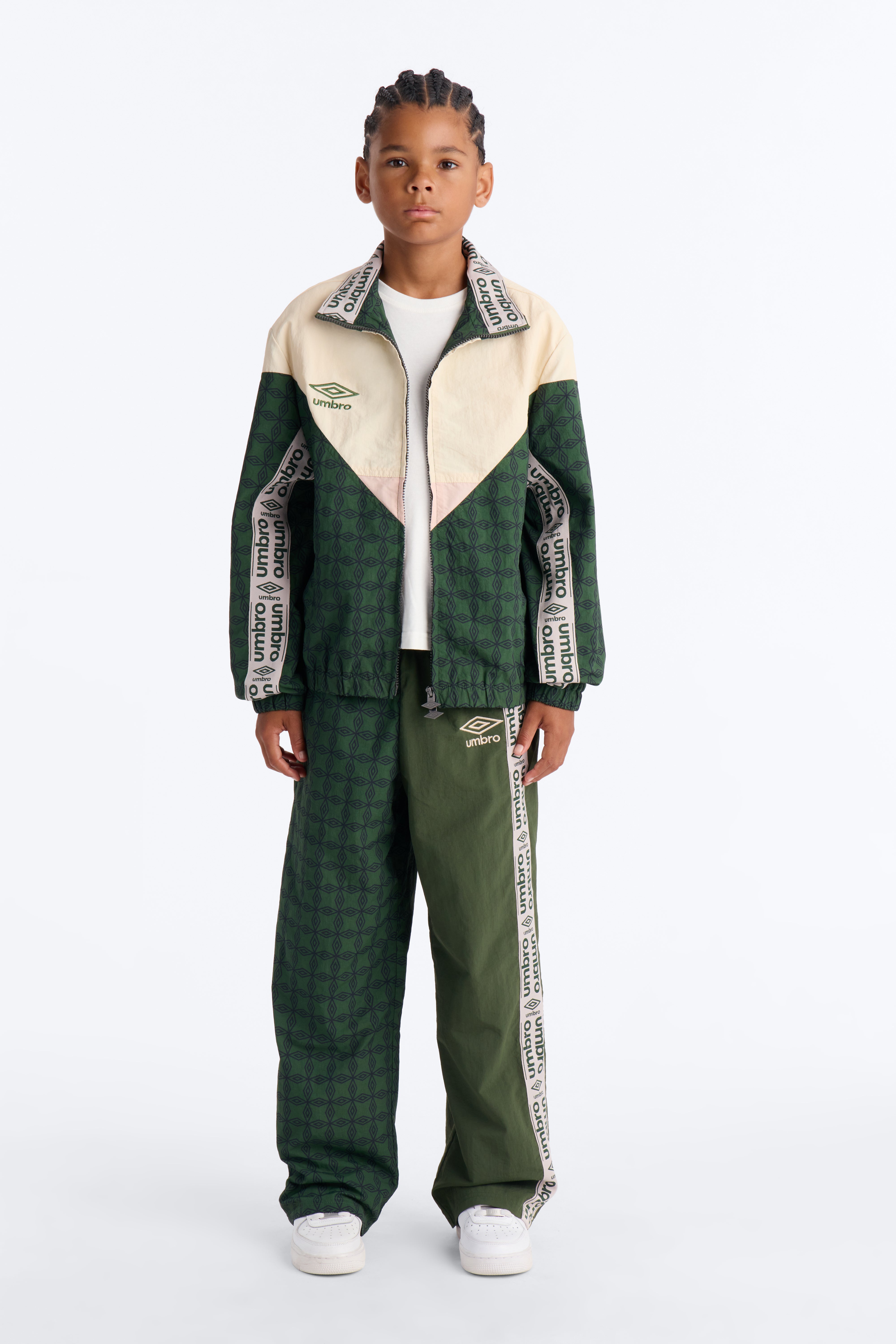 Mini Umbro Track Jacket - Green