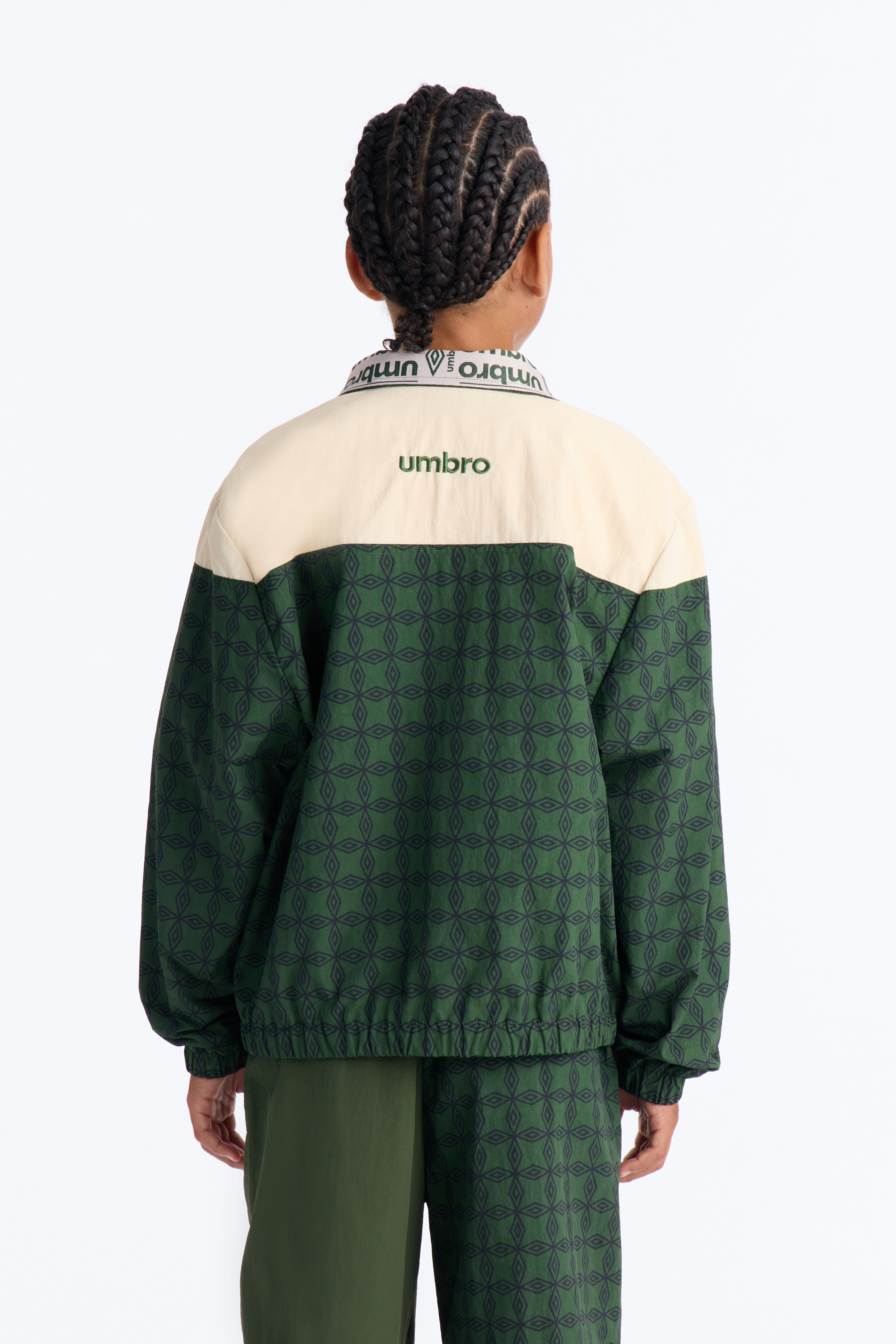 Mini Umbro Track Jacket - Green
