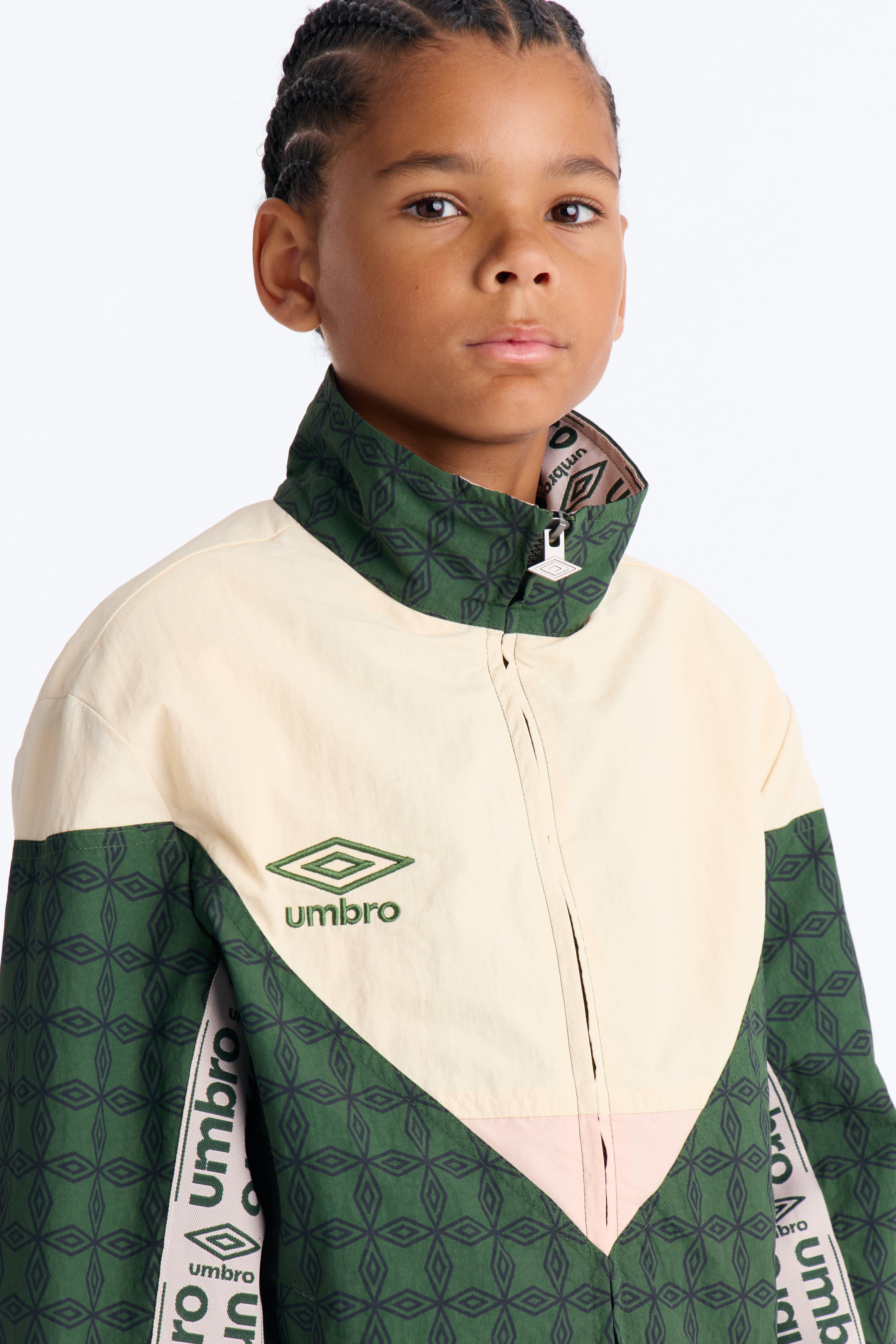 Mini Umbro Track Jacket - Green