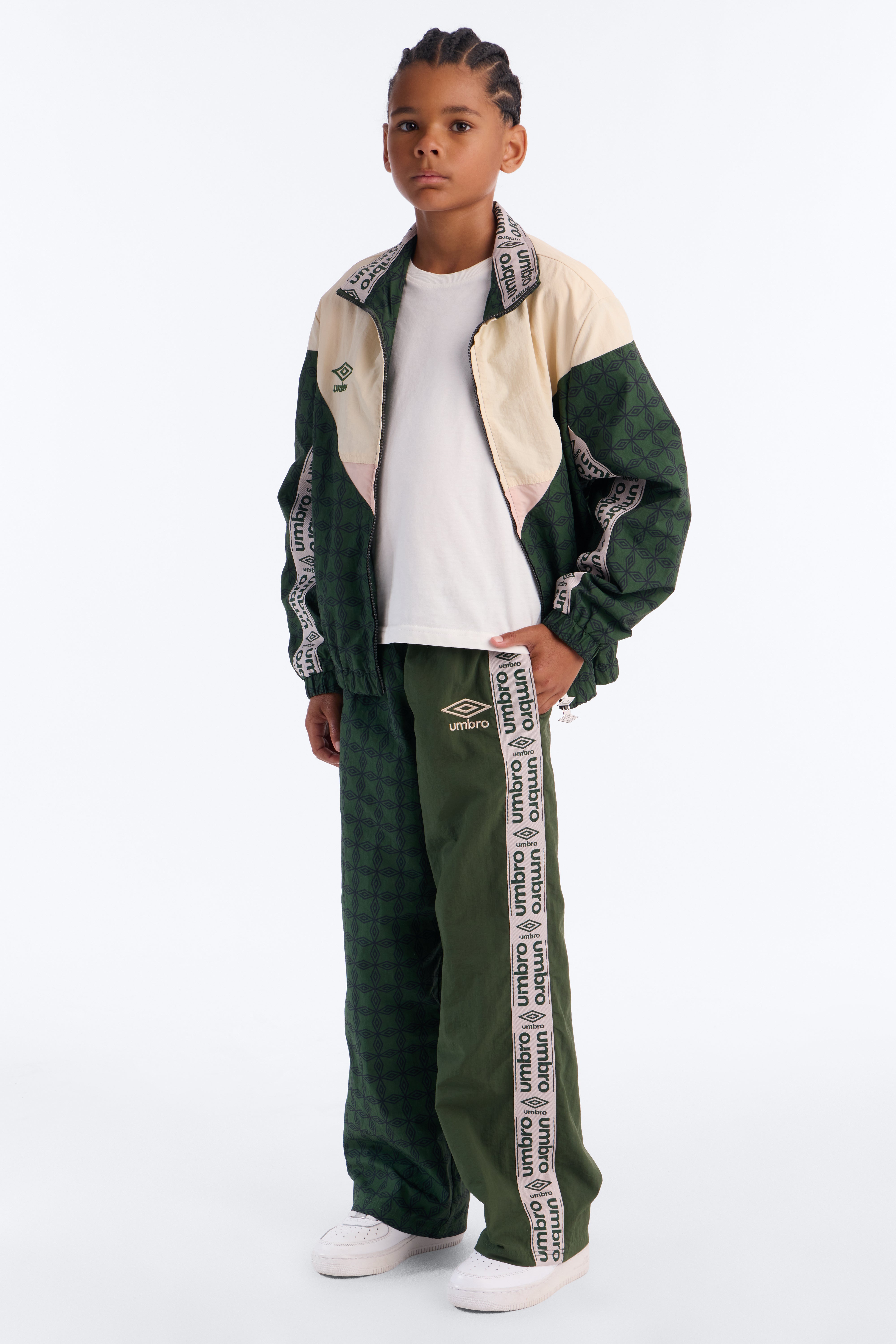 Mini Umbro Track Pant - Green