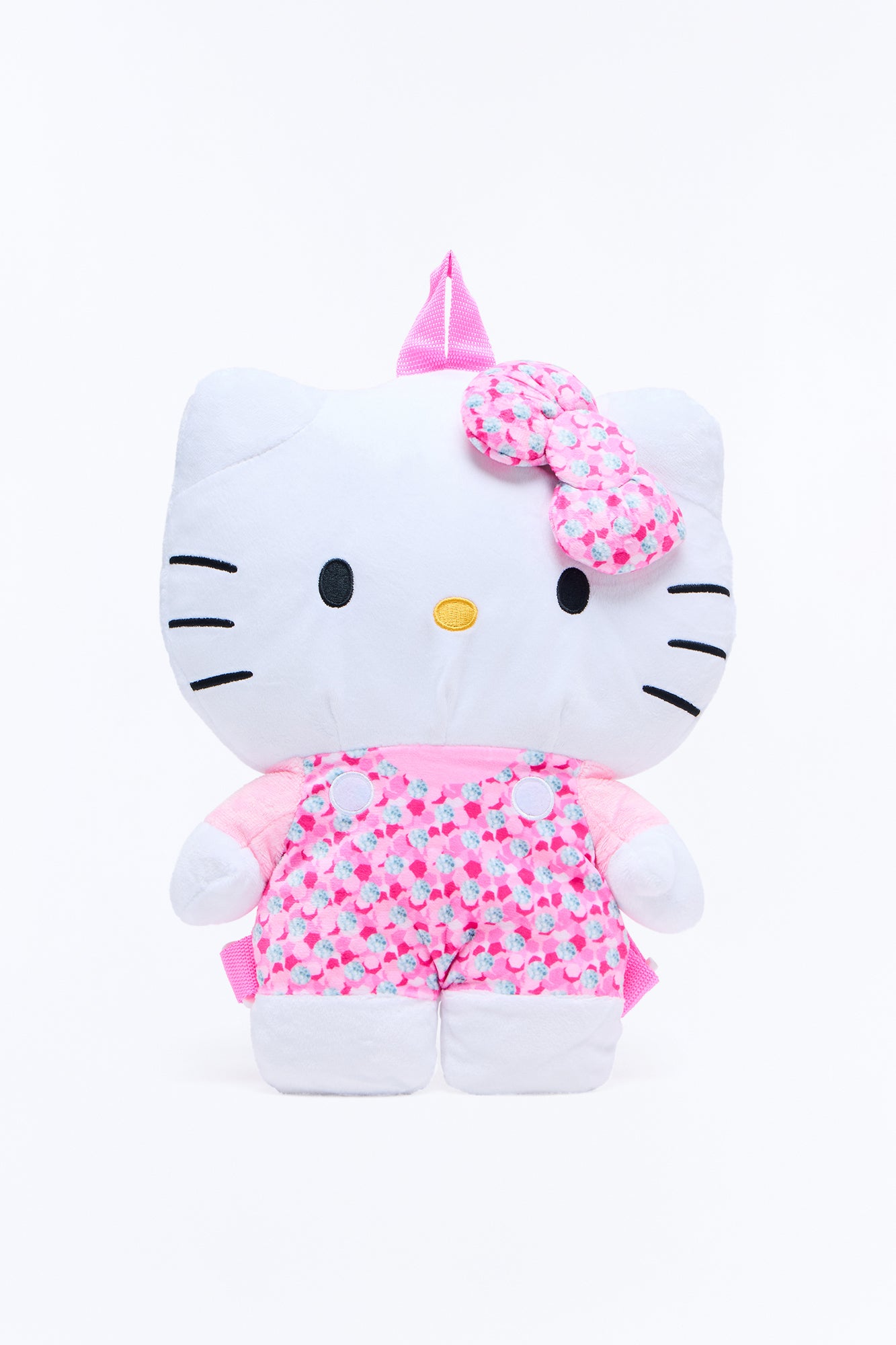 Mini Hello Kitty Cutie On The Go Plush Backpack - White/combo