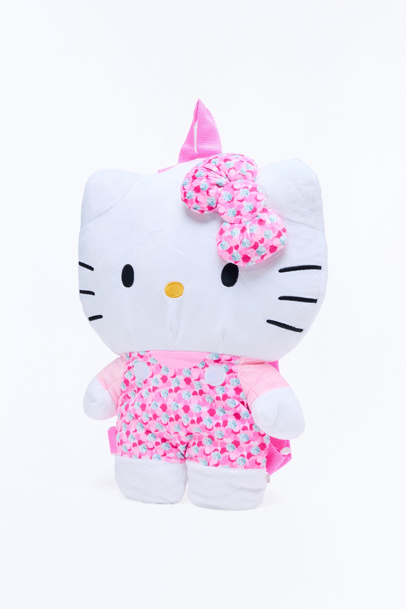 Mini Hello Kitty Cutie On The Go Plush Backpack - White/combo