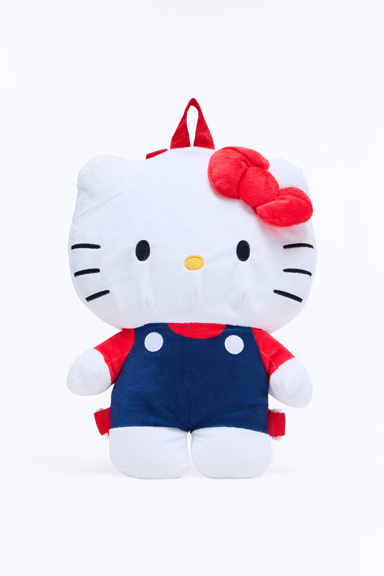 Mini Hello Kitty Ready To Go Plush Backpack - White/combo