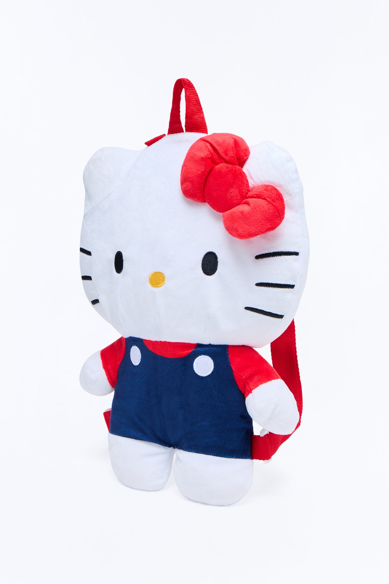 Mini Hello Kitty Ready To Go Plush Backpack - White/combo