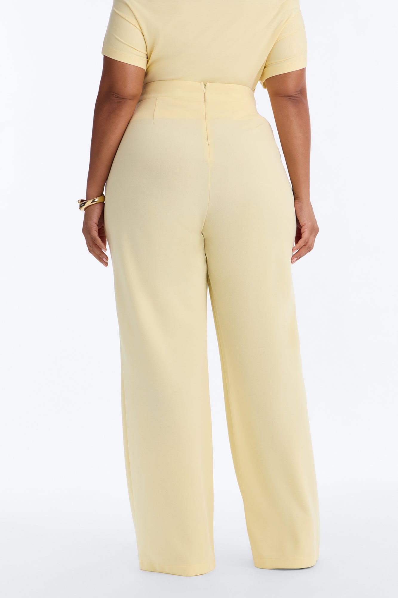 Feeling Focused Trouser - Butter Yellow