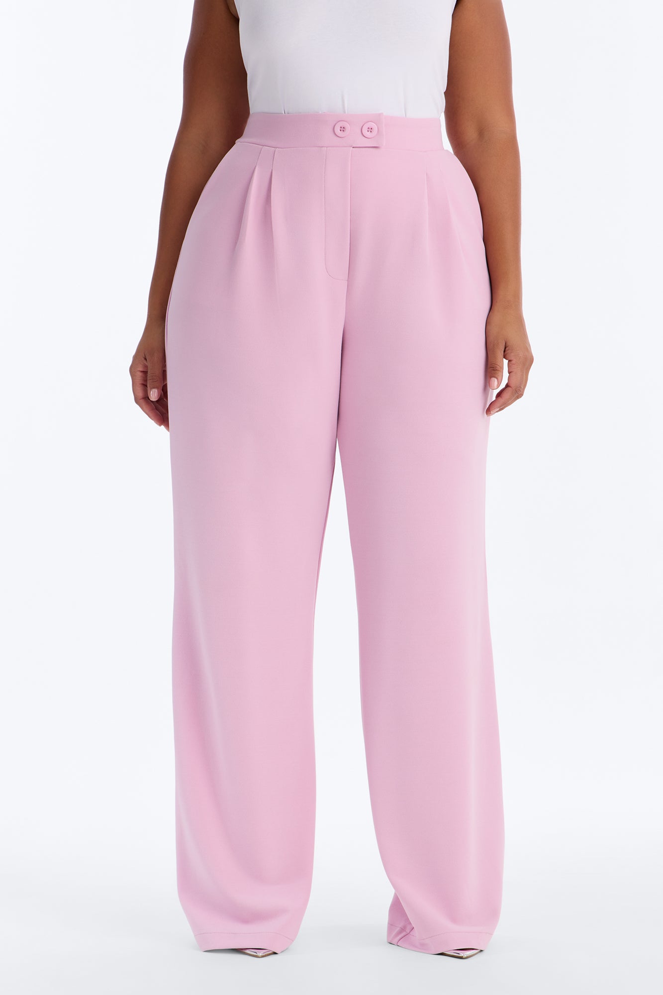 Feeling Focused Trouser - Light Pink