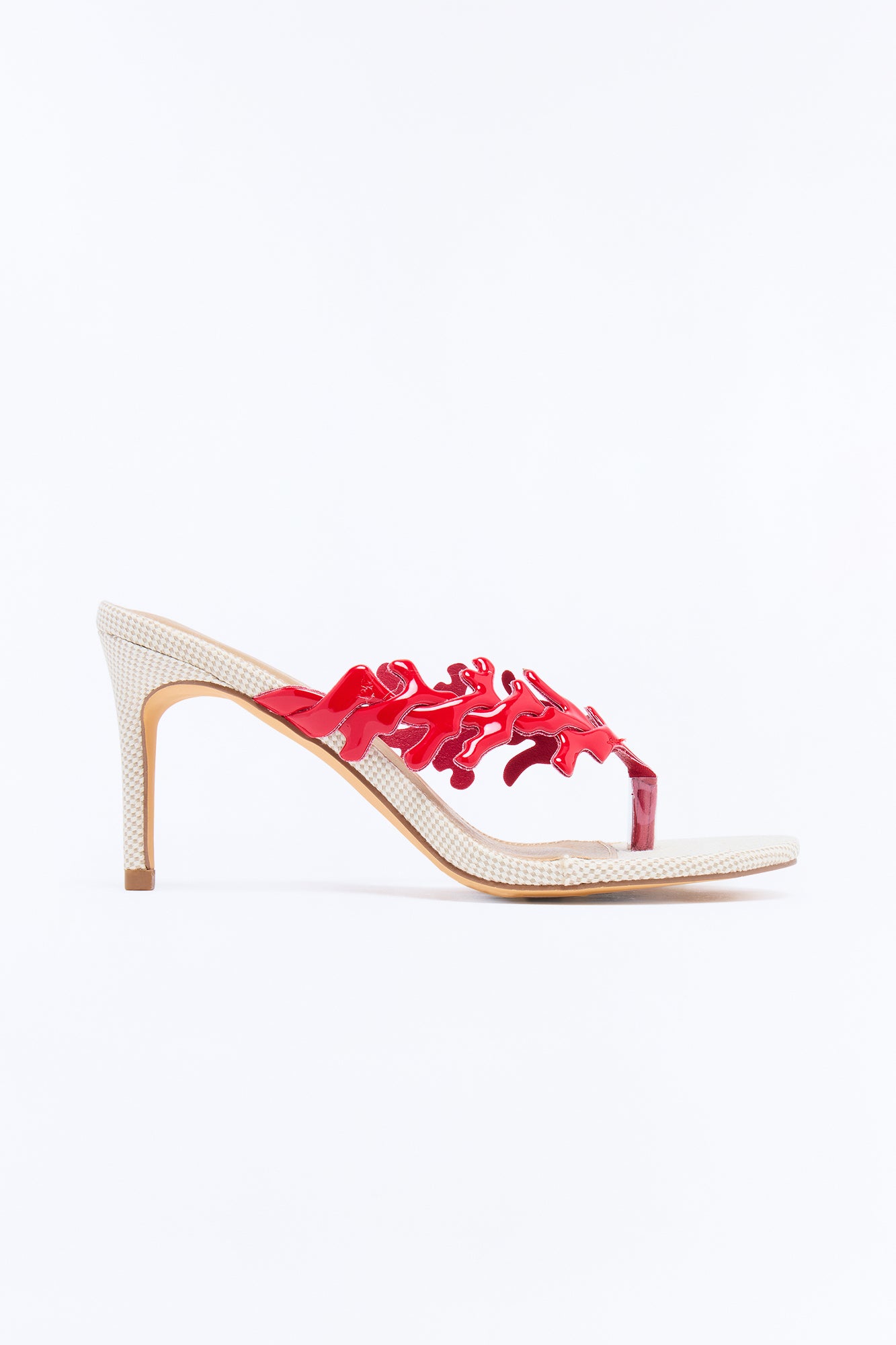 Pier Thong Heels - Red