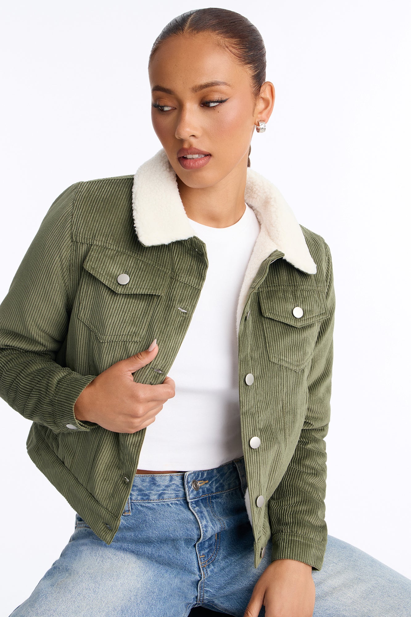 Enjoy The Ride Jacket - Olive