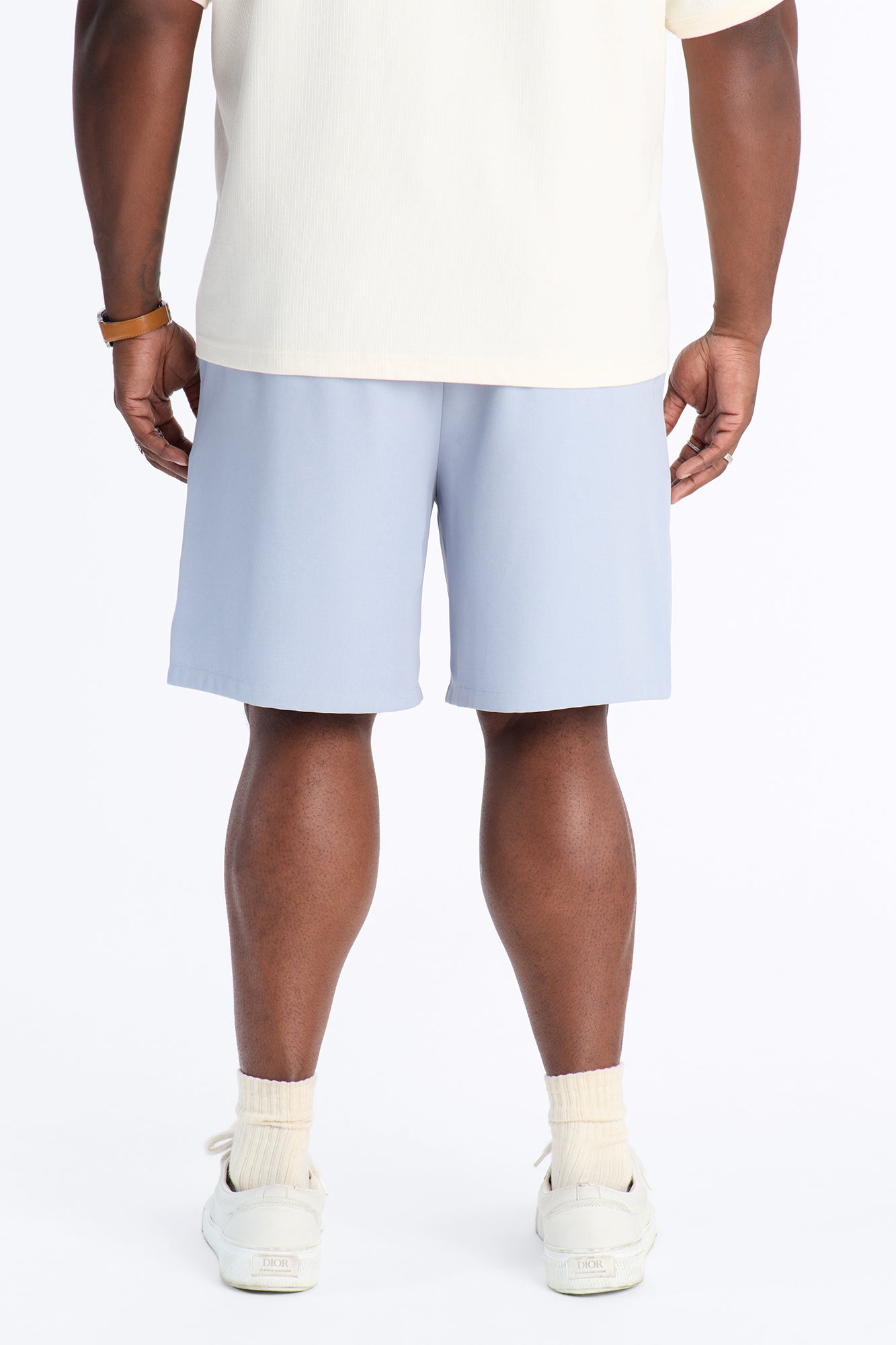 Maison Tailored Belvedere Slim Short - Light Blue