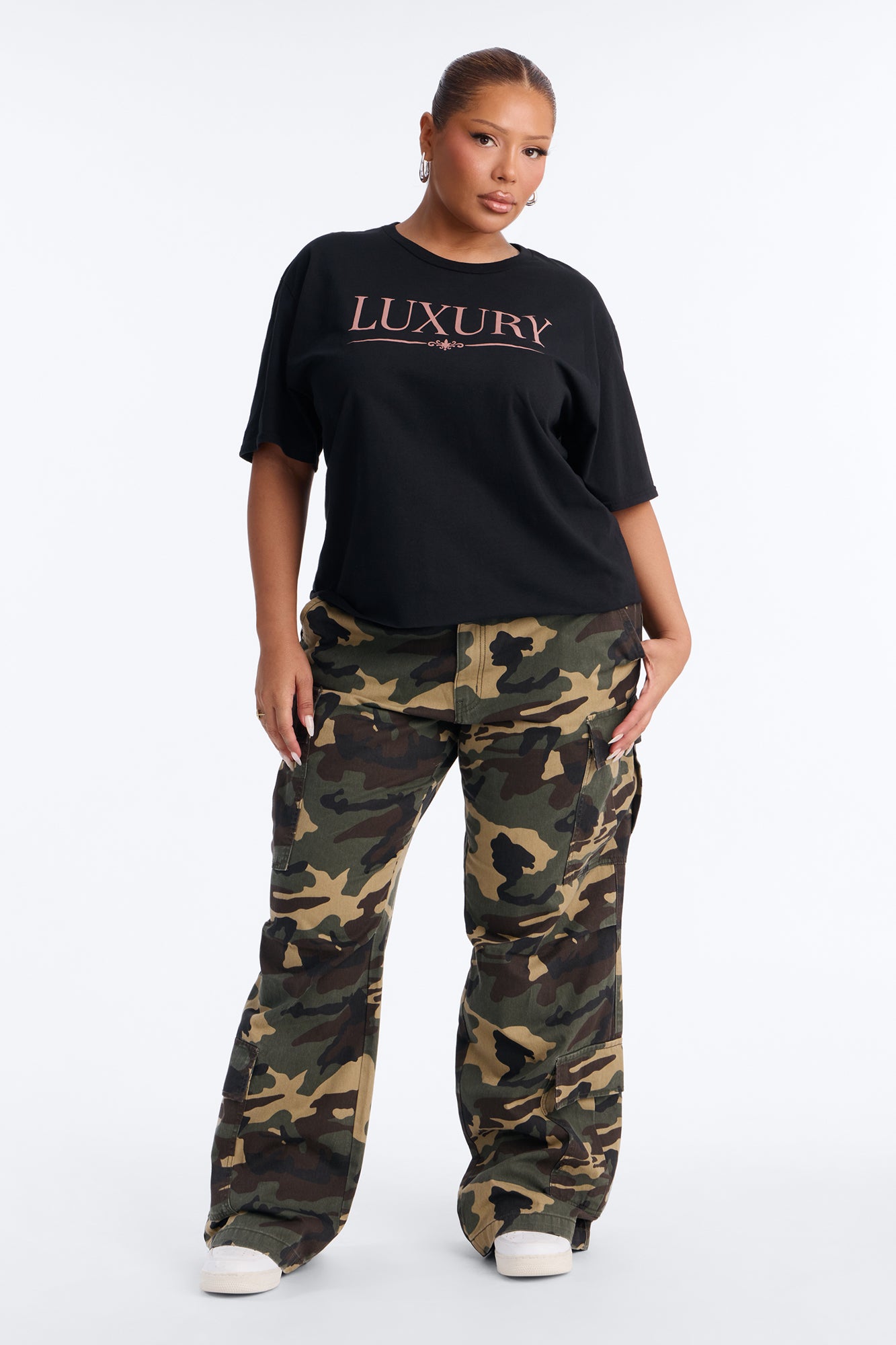 Expensive Taste Washed Oversized Tee - Black