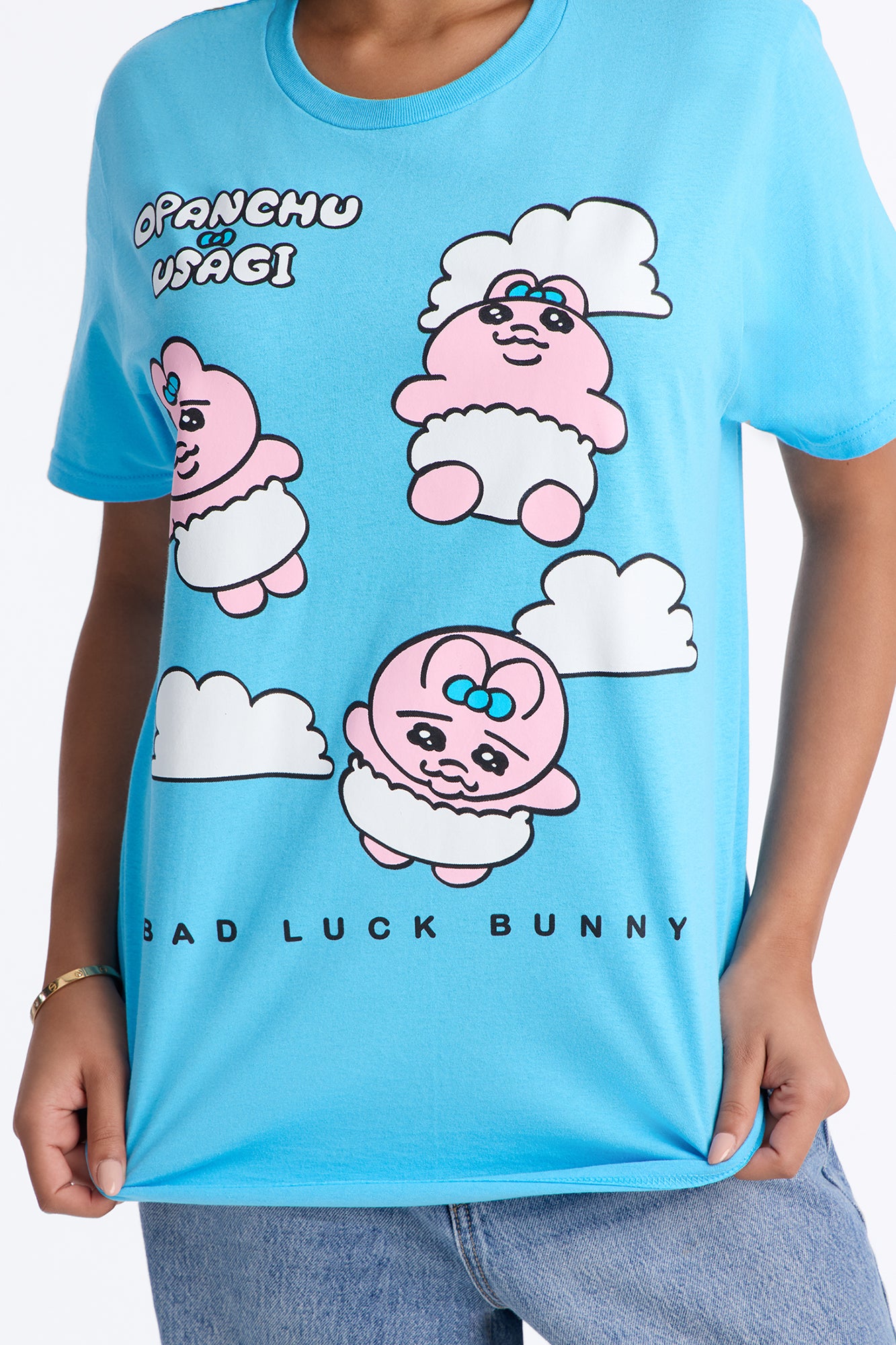 Opanchu Cloud Surfing Tee - Light Blue