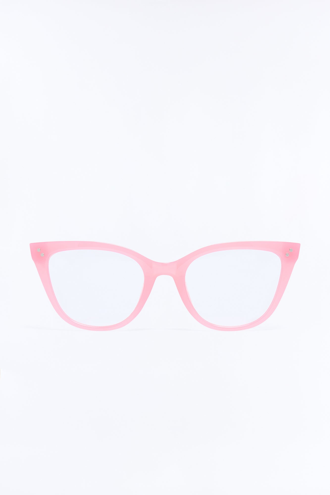 Straight View Glasses - Pink/combo