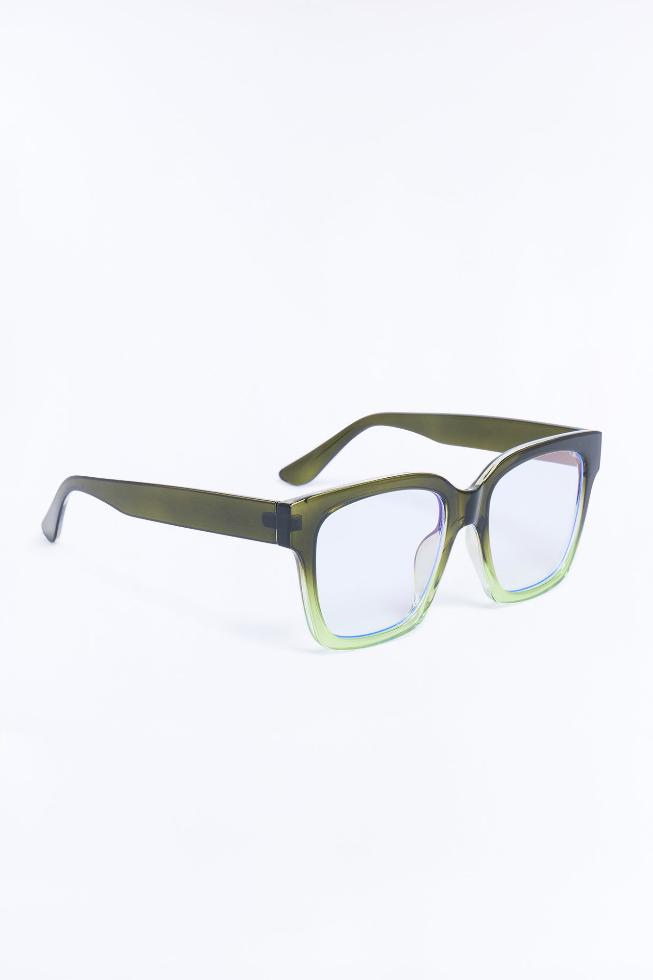 Need To Focus Blue Light Glasses - Green/combo
