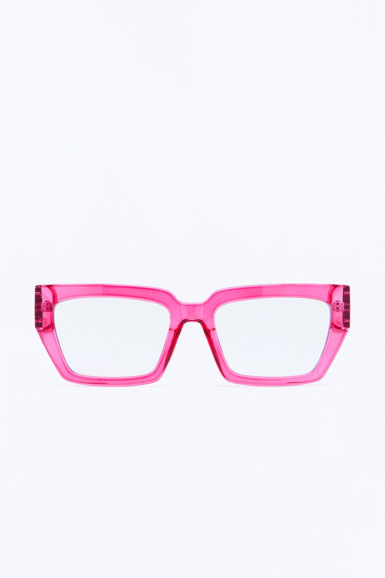 Screen Time Blue Light Glasses - Pink