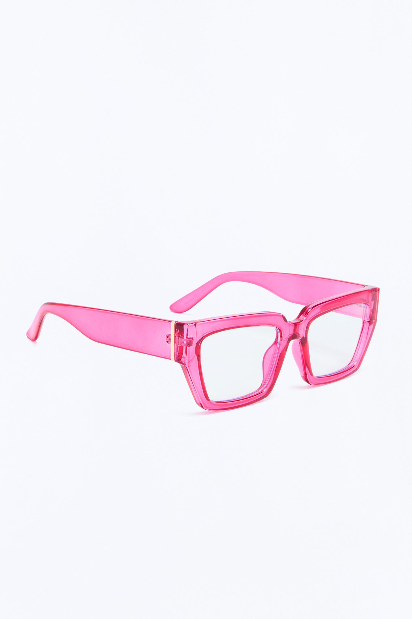 Screen Time Blue Light Glasses - Pink
